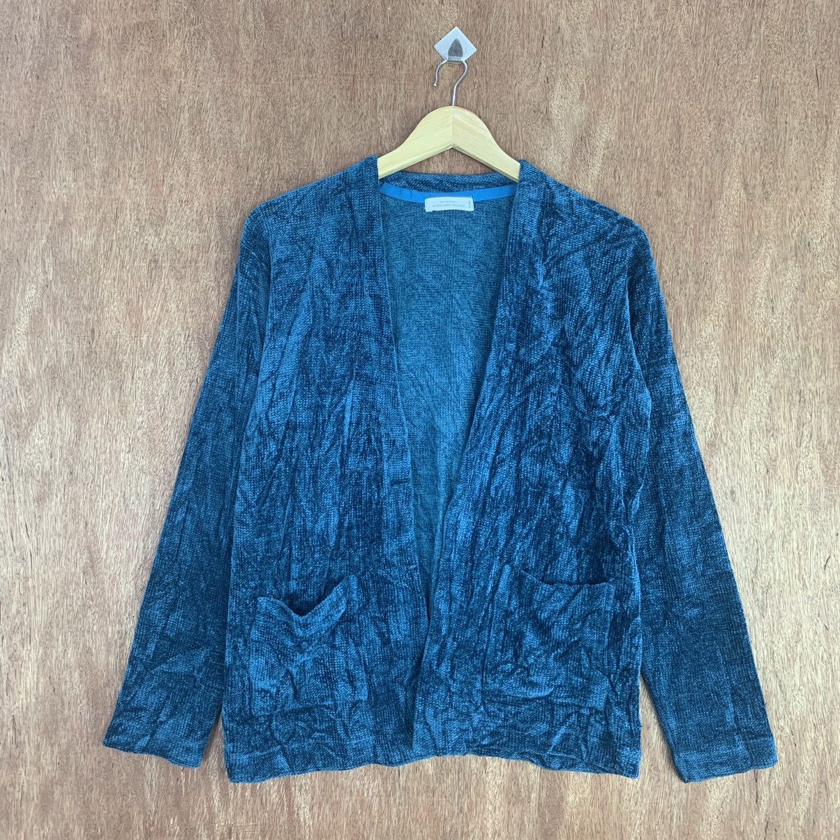Homespun Knitwear × Japanese Brand Green Label Relaxing by united Arrow Cardigan Jacket Size US M / EU 48-50 / 2 - 3 Thumbnail