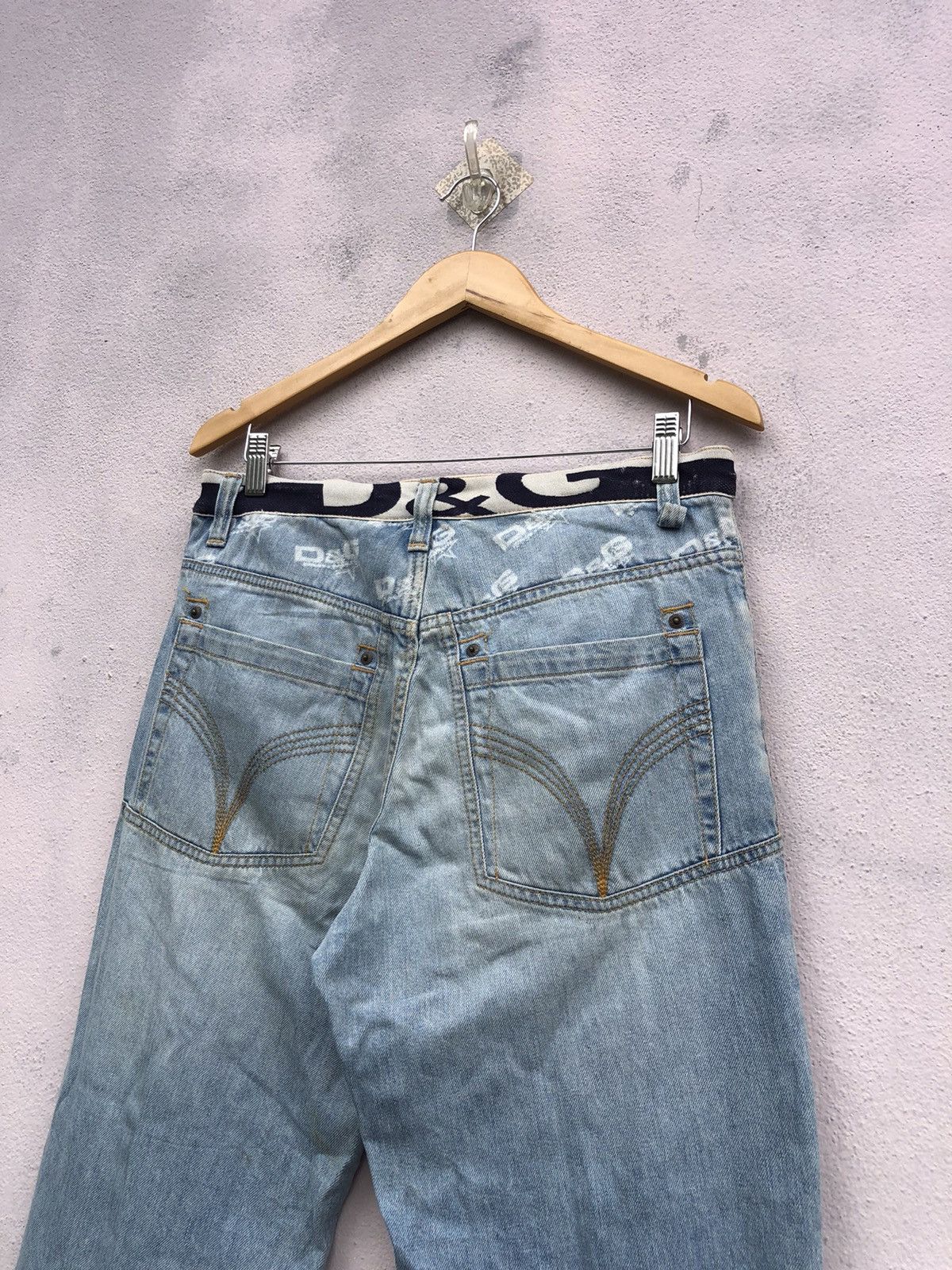 Dolce & Gabbana Dolce & Gabbana Multiy Logo Jeans Size US 30 / EU 46 - 6 Thumbnail