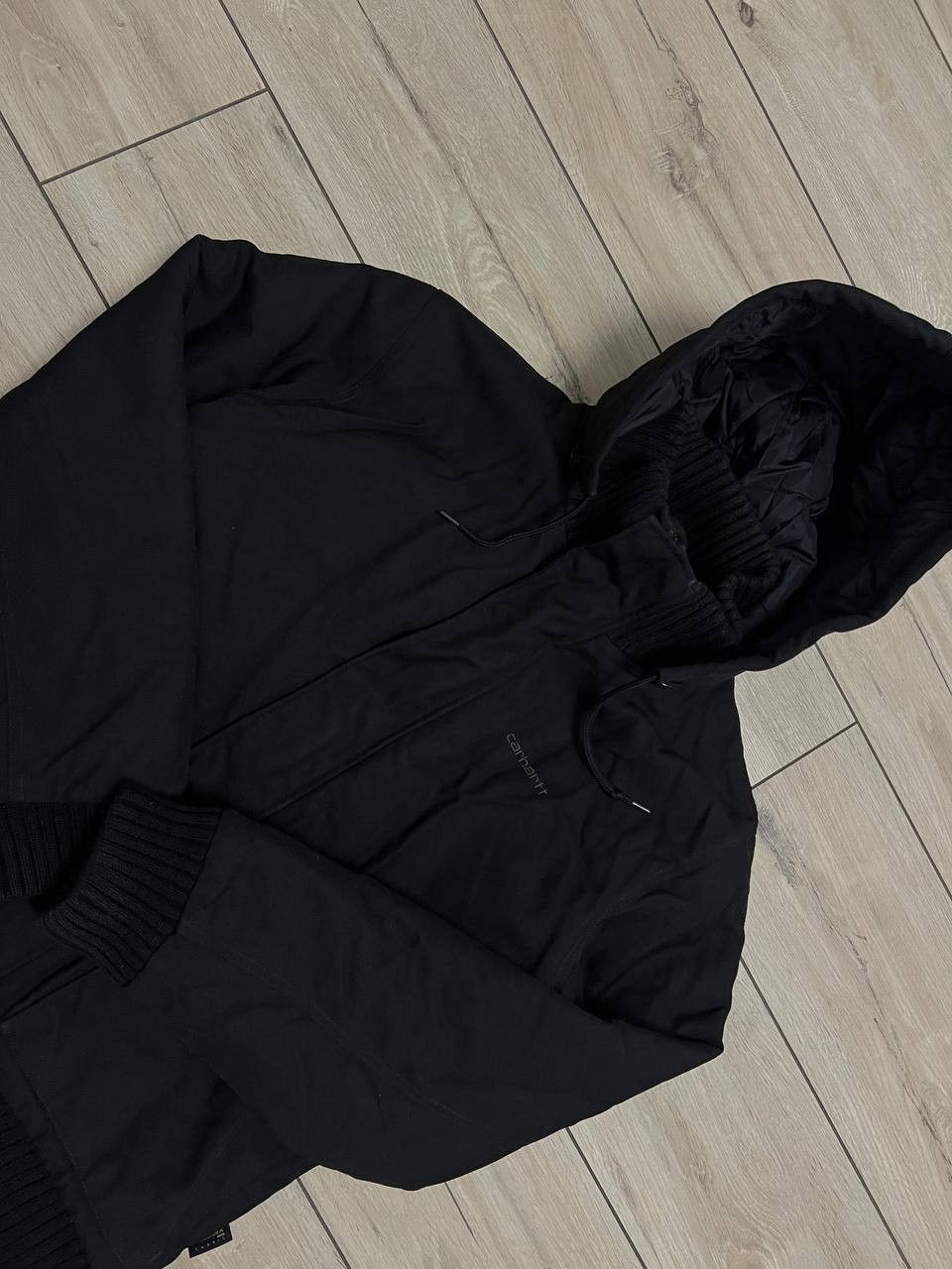 Carhartt Men's Carhartt Ranger Cordura heavy black hooded jacket sz L Size US L / EU 52-54 / 3 - 8 Thumbnail