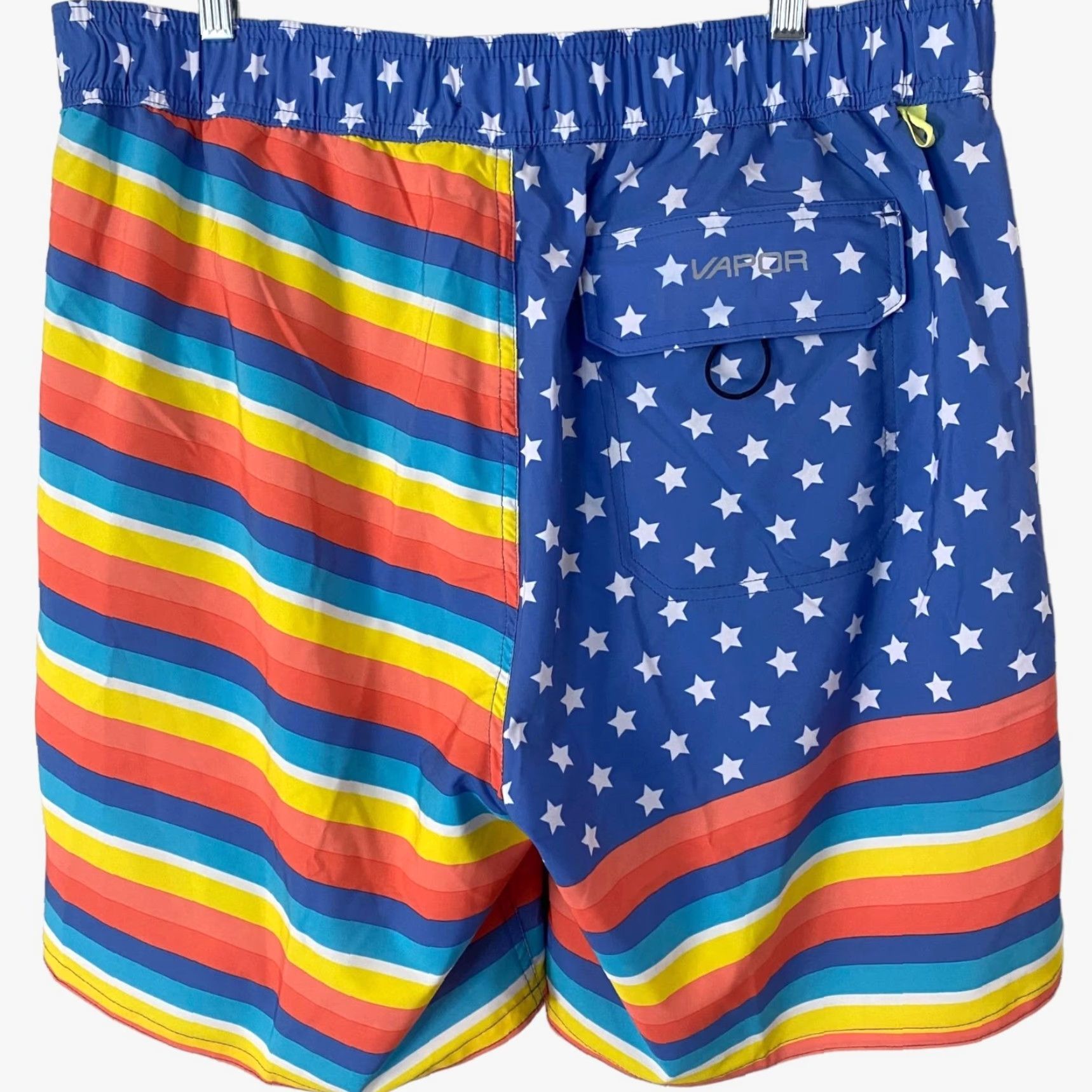 Body Glove VINTAGE Body Glove La Concha USA Board Shorts Blue Mens XL 36 American Flag Print Size US 36 / EU 52 - 4 Thumbnail