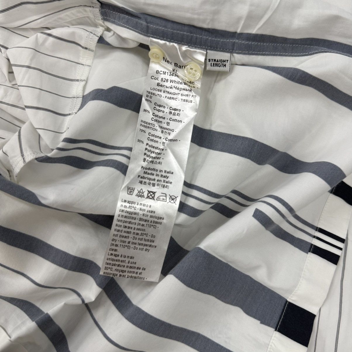 Neil Barrett Neil Barrett stripe italy Size US XL / EU 56 / 4 - 4 Thumbnail