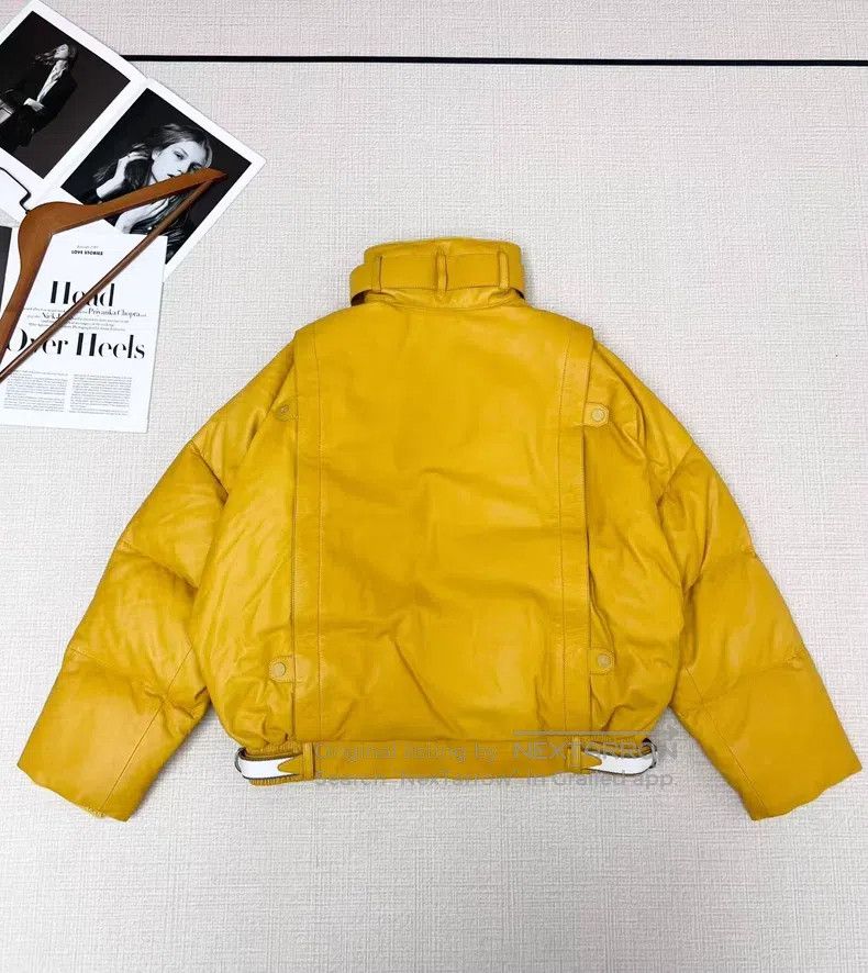 Hermes Hermes Sheepskin down jacket Size XXS / US 00 / IT 34 - 3 Thumbnail