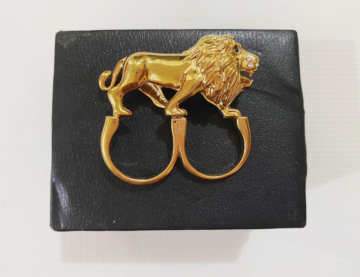 Stussy Stussy x Jules Kim Lion Double Ring Size ONE SIZE - 8 Thumbnail