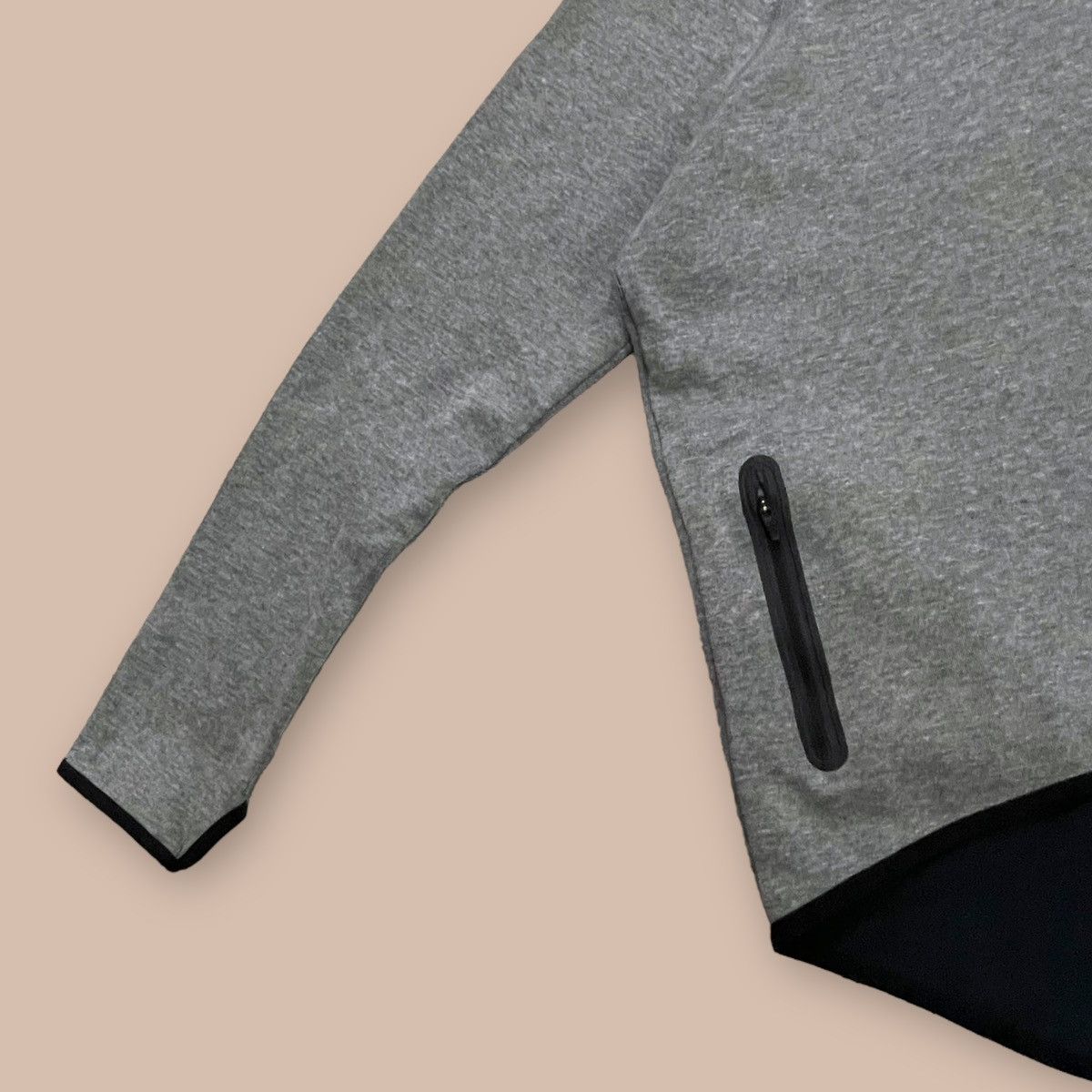 Nike Nike Tech Fleece Women's Full Zip Cape Hoodie Carbon Heather Size L / US 10 / IT 46 - 8 Thumbnail
