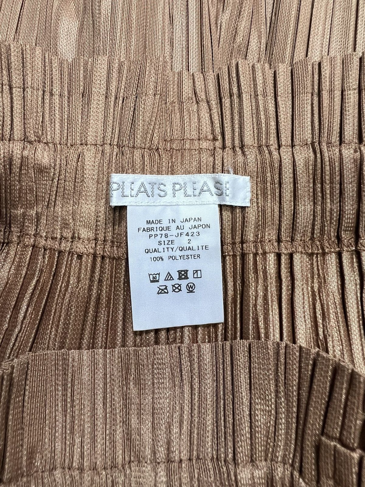 Issey Miyake Issey Miyake PleatsPlease Drop Crotch Belted Pleated Trouser Size 26" / US 2 / IT 38 - 10 Thumbnail