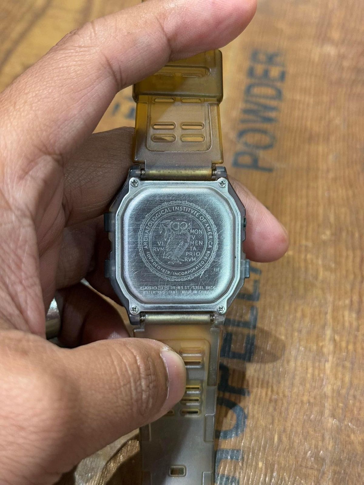Casio Rare Vintage Casio X Hysteric Glamour DB81 Data Bank Size ONE SIZE - 6 Thumbnail