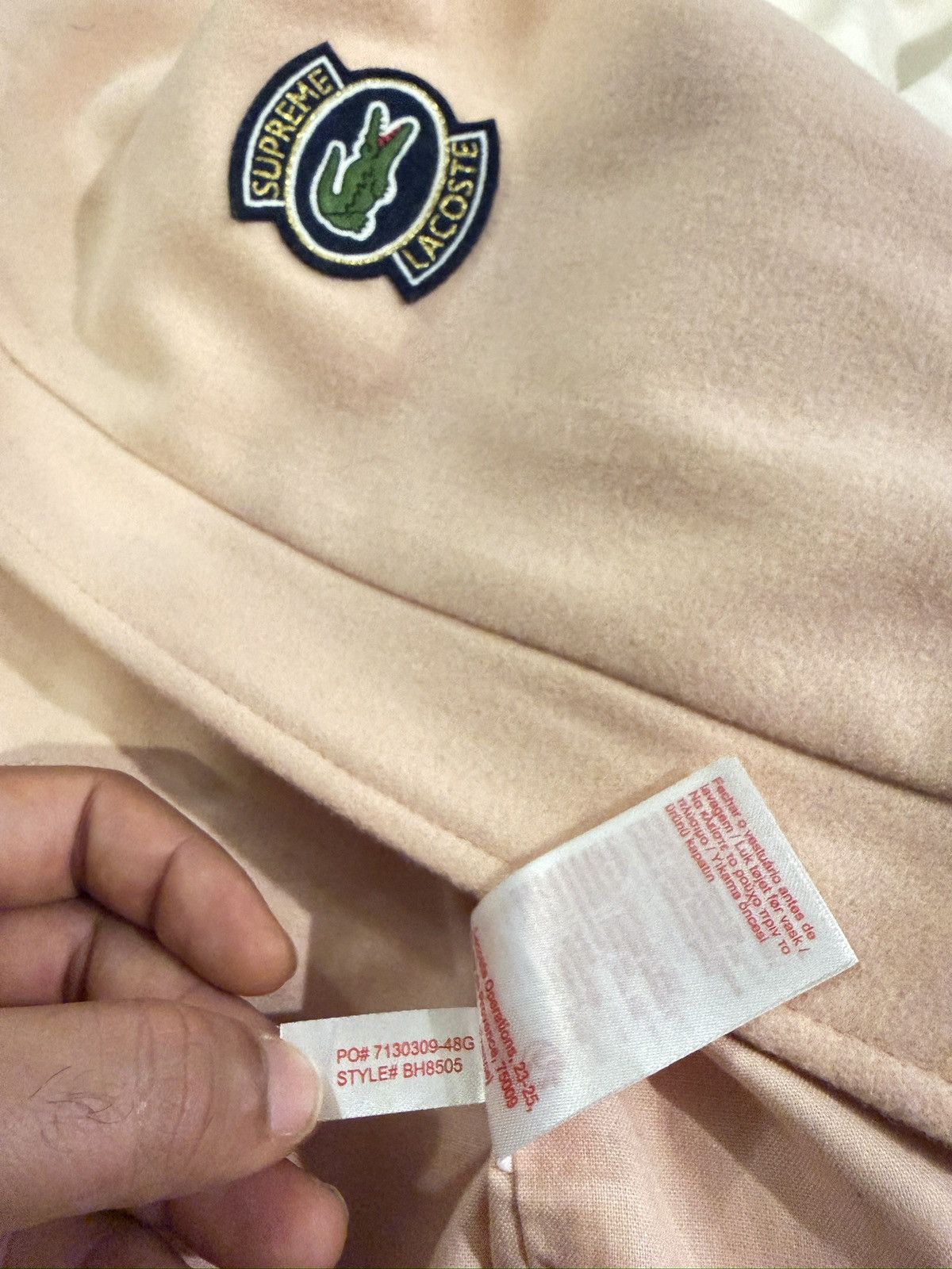 Lacoste × Supreme Supreme x Lacoste Wool Varsity Jacket Size US M / EU 48-50 / 2 - 7 Thumbnail