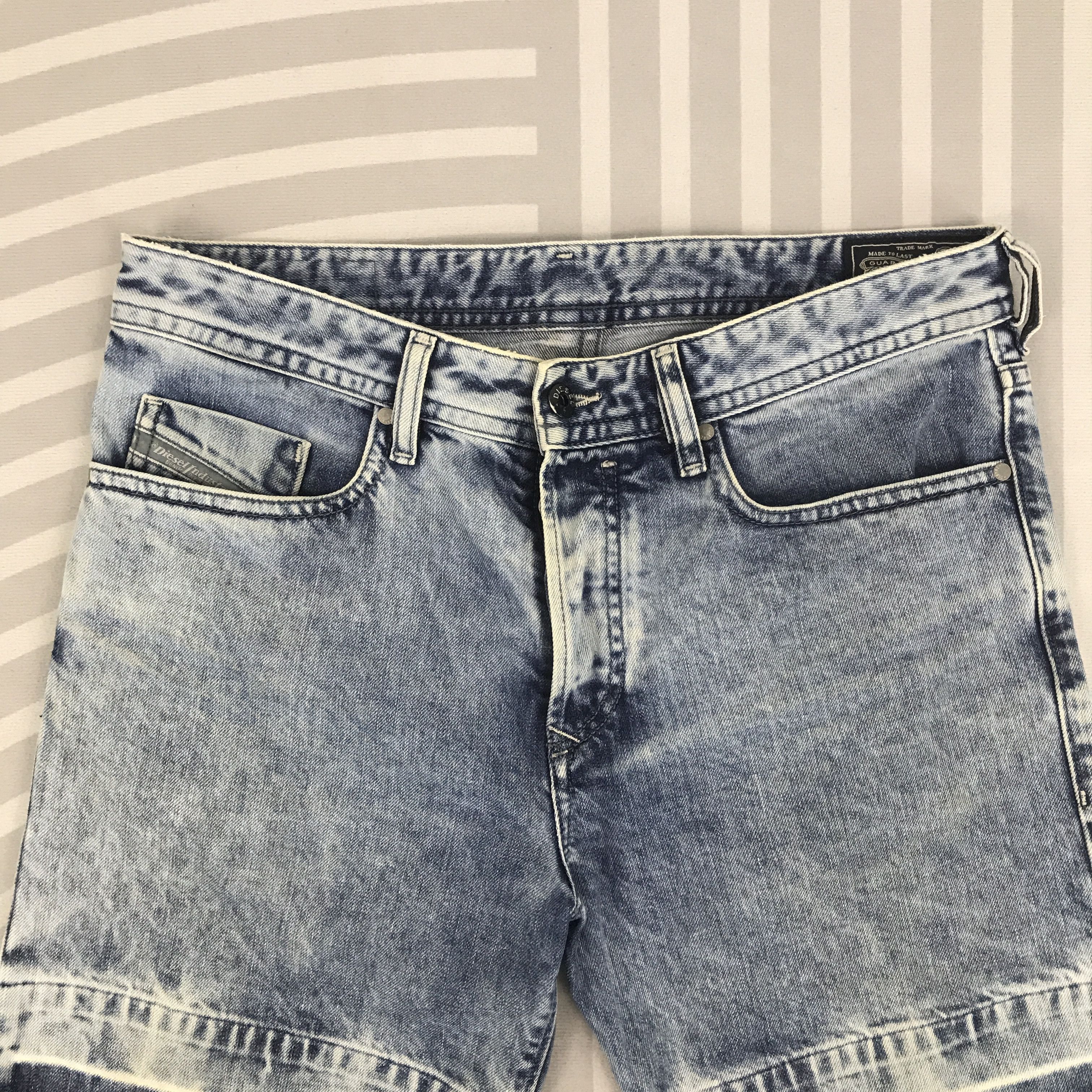 Diesel × Vintage Vintage Diesel industry denim shorts jeans Size US 30 / EU 46 - 2 Thumbnail