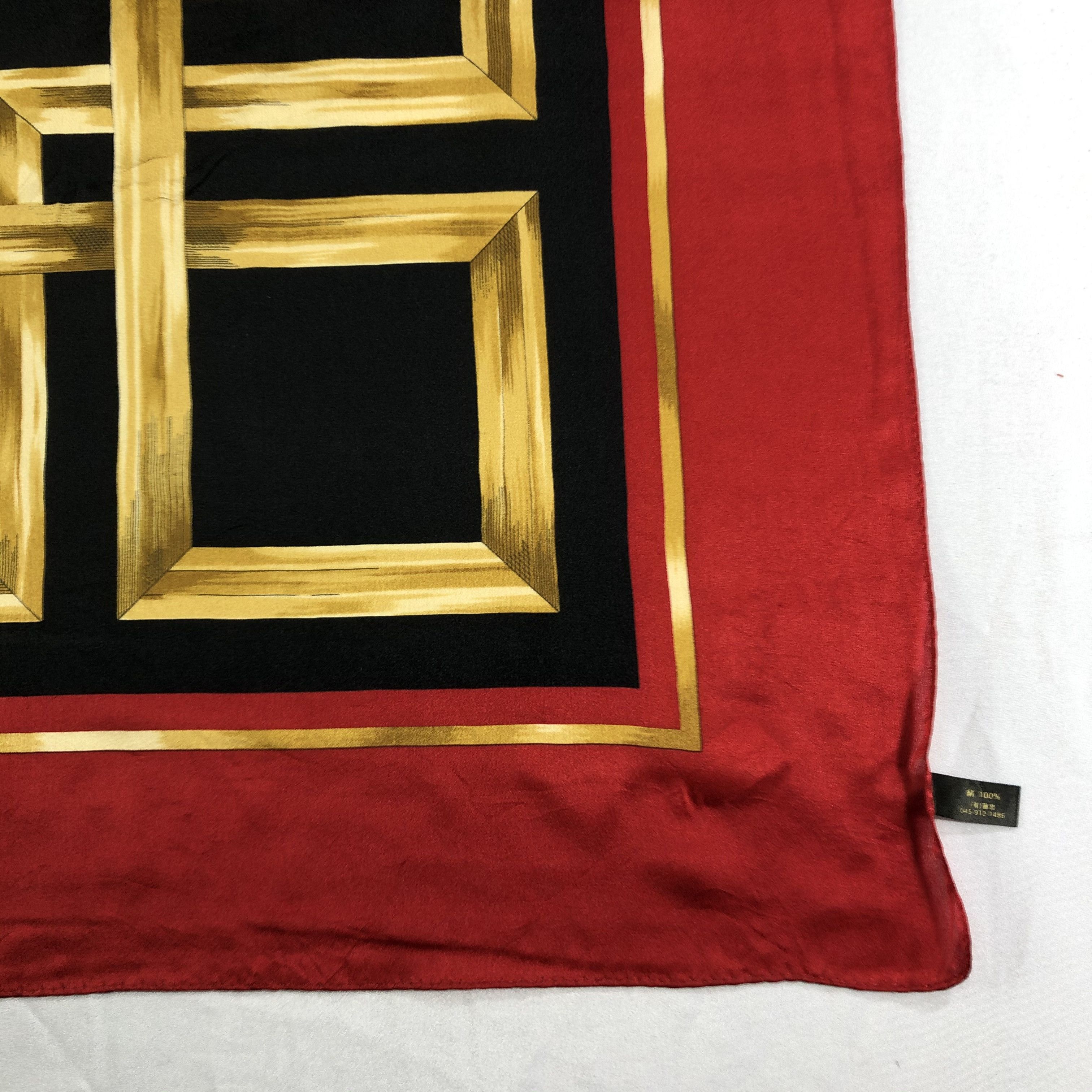 Vintage Vintage Silk Scarf Size ONE SIZE - 3 Thumbnail