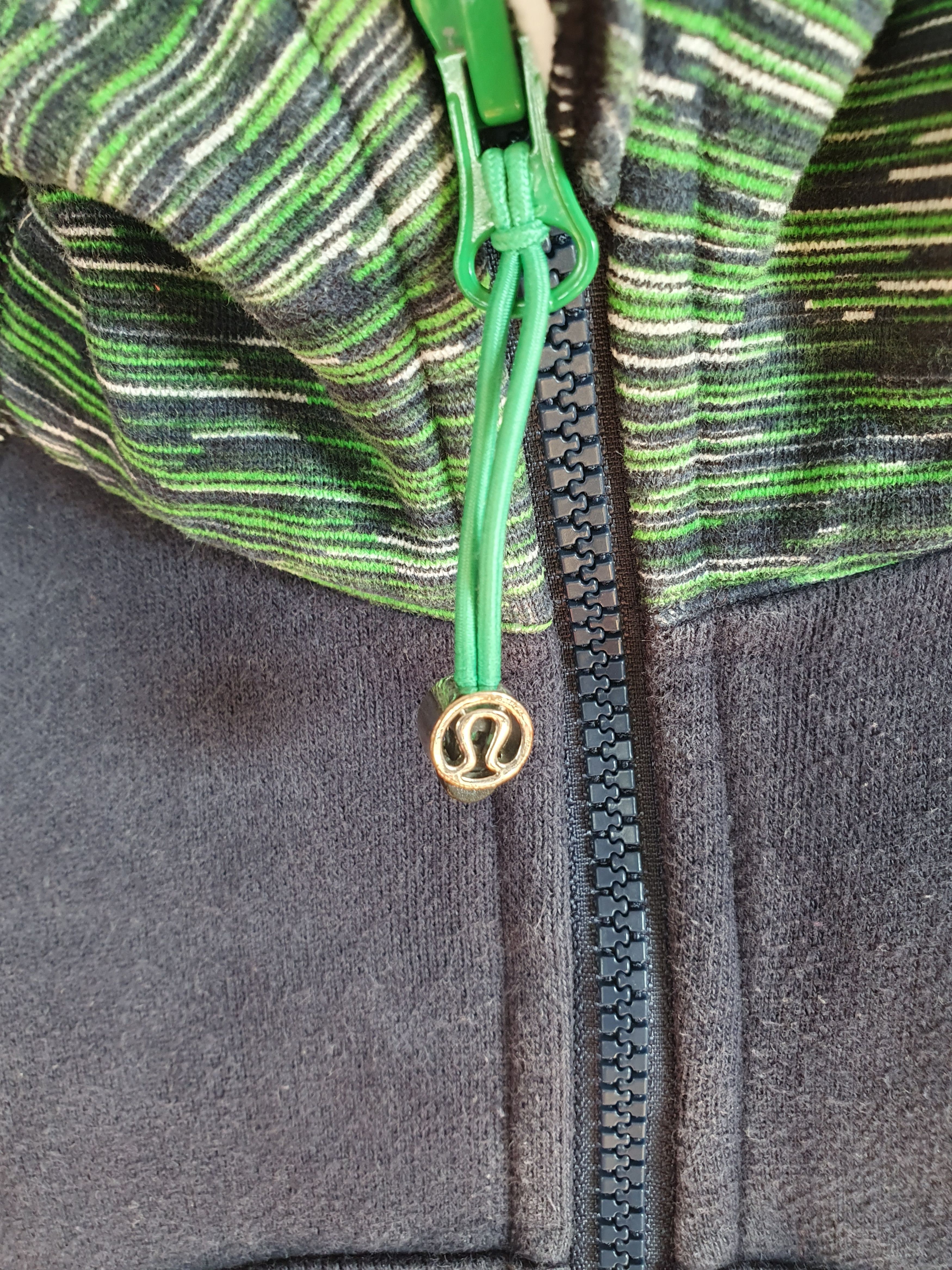 Lululemon Lululemon Scuba Jacket Blue Green Hoodie sz 8 Size M / US 6-8 / IT 42-44 - 3 Thumbnail
