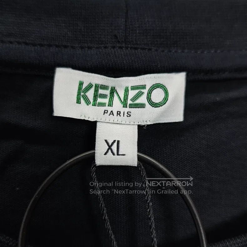 Kenzo Kenzo Black Classic Tiger Head Printed Logo Short-Sleeve T Size XL / US 12-14 / IT 48-50 - 4 Thumbnail