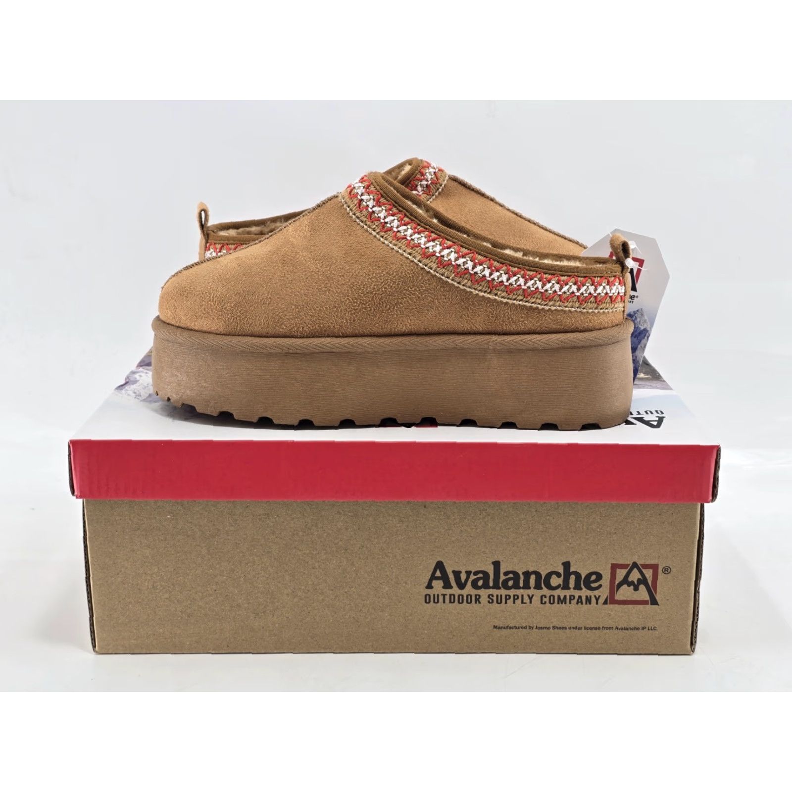 Avalanche NIB Avalanche Women’s Waterproof Snow Boots – Light Chestnut – Size 5 – Boots – Women – Snow – Waterproof – Faux Suede – Winter Size US 5 / IT 35 - 5 Thumbnail