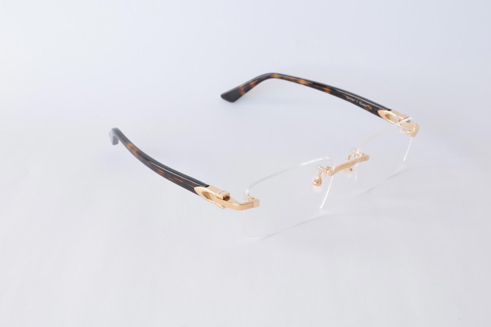Cartier New Cartier eyewear optical eyeglasses CT0287O 002 gold Size ONE SIZE - 8 Thumbnail