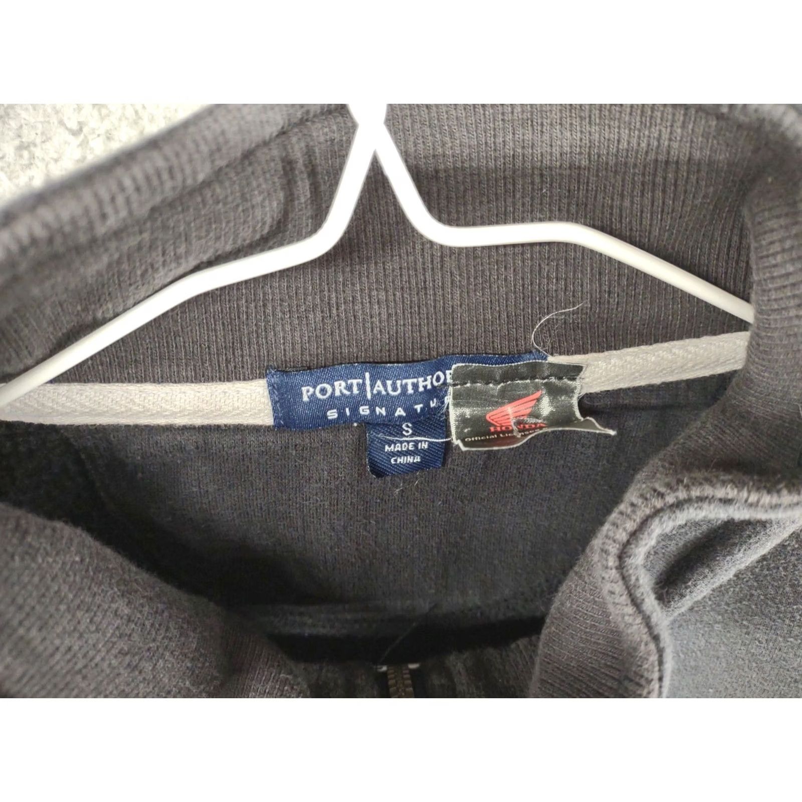 Port Authority Honda Gold Wing Double Sided 1/4 Zip Pullover Sweater Sweatshirt Men SZ Small Multicolor Size US S / EU 44-46 / 1 - 4 Thumbnail