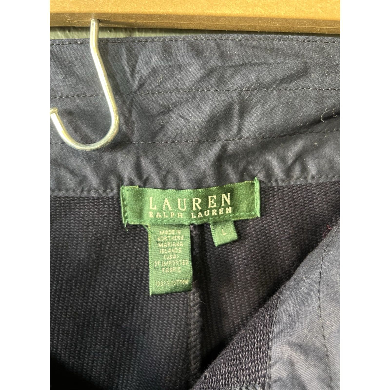 Ralph Lauren Lauren Ralph Lauren Womens Capri Pants Blue Size Large Size 36" / US 14 / IT 50 - 3 Thumbnail