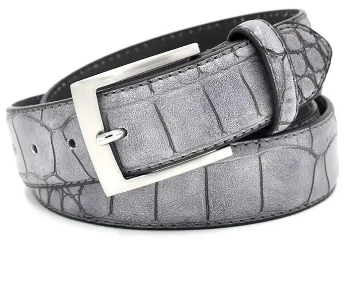 Other Artificial Crocodile Skin Pattern Belt Size ONE SIZE - 1 Thumbnail