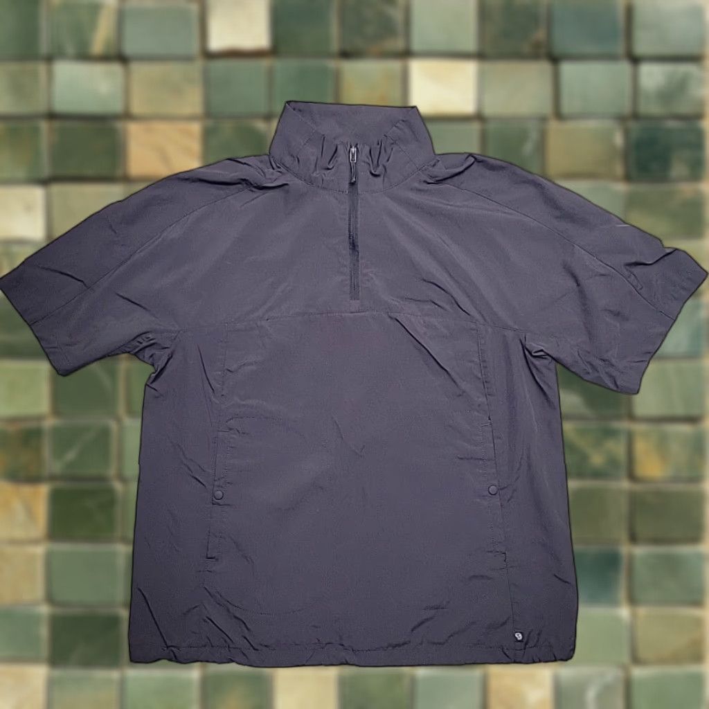 Mountain Hardwear VINTAGE Mountain Hardwear Shirt Womens Medium Navy 1/4 Zip Performance Stretch Hike Gorp Size M / US 6-8 / IT 42-44 - 1 Thumbnail