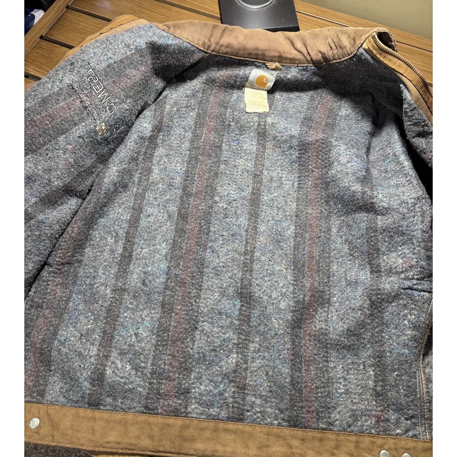 Carhartt Vintage Carhartt Detroit Jacket Mens Large Workwear Size US L / EU 52-54 / 3 - 15 Thumbnail