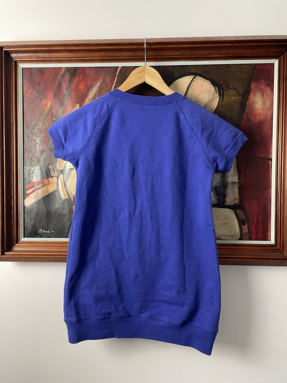 Moncler Moncler polo tee zip women mini logo designer royal blue y2k Size XS / US 0-2 / IT 36-38 - 3 Thumbnail