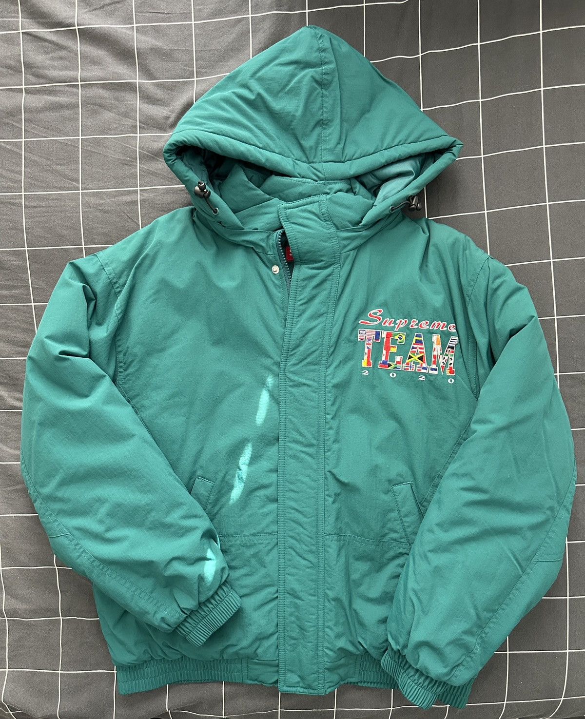 Supreme Supreme team puffy Jacket | Grailed