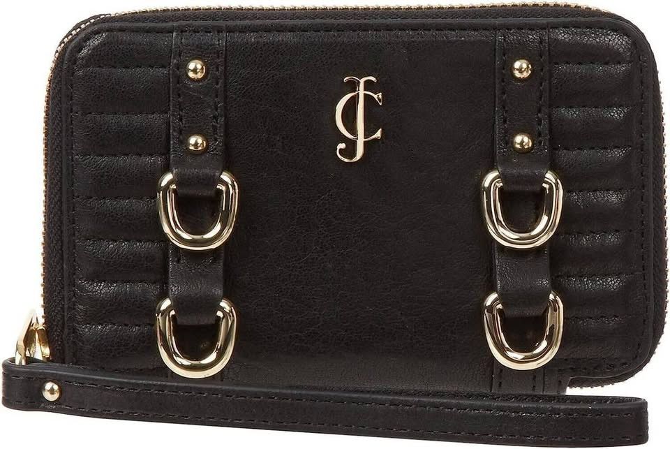 Juicy Couture Juicy Couture Dylan Leather Tech Wristlet, Size ONE SIZE - 1 Thumbnail