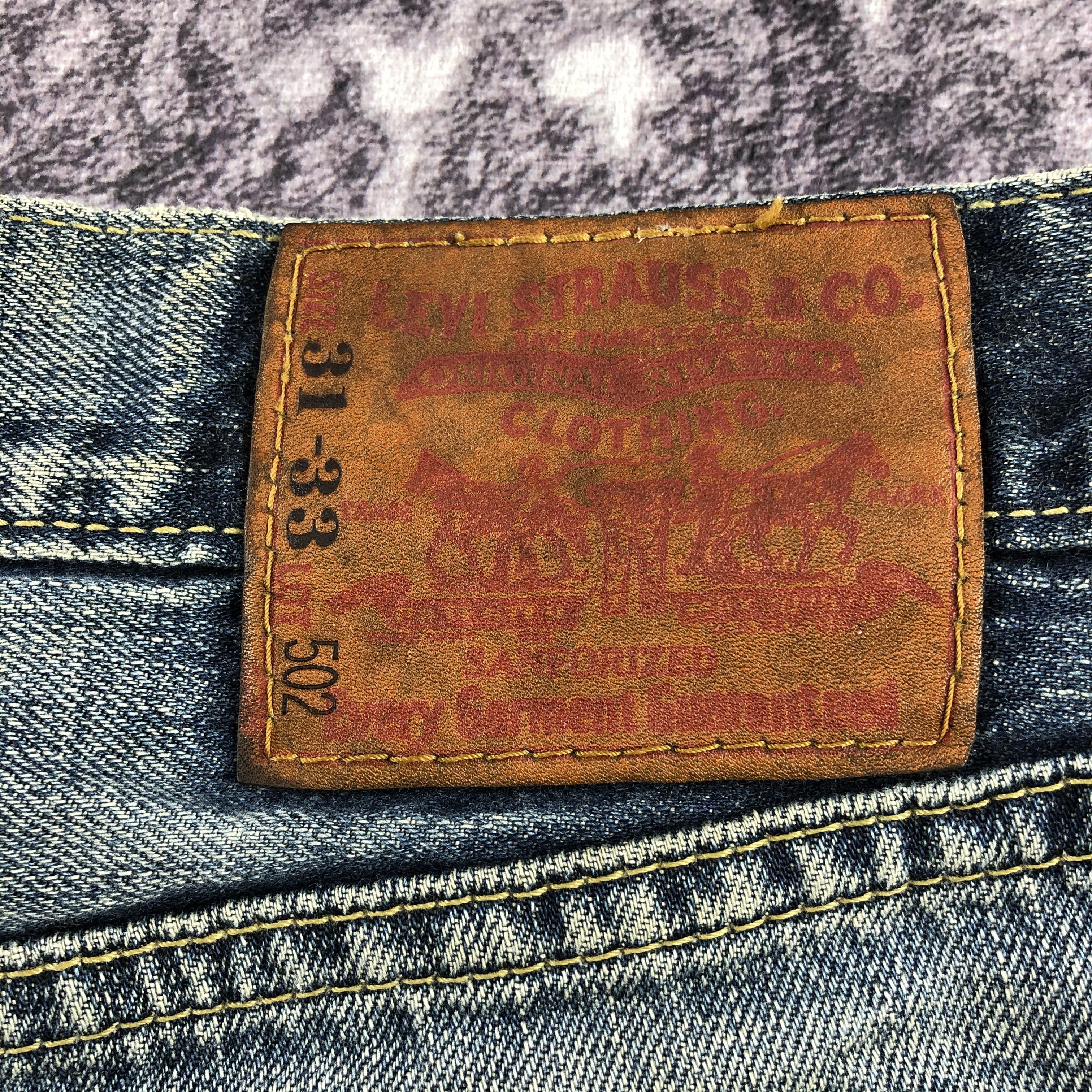 Levi's × Vintage Vintage Rusty Levis 502 Jeans-JM2758 Size US 31 - 7 Thumbnail