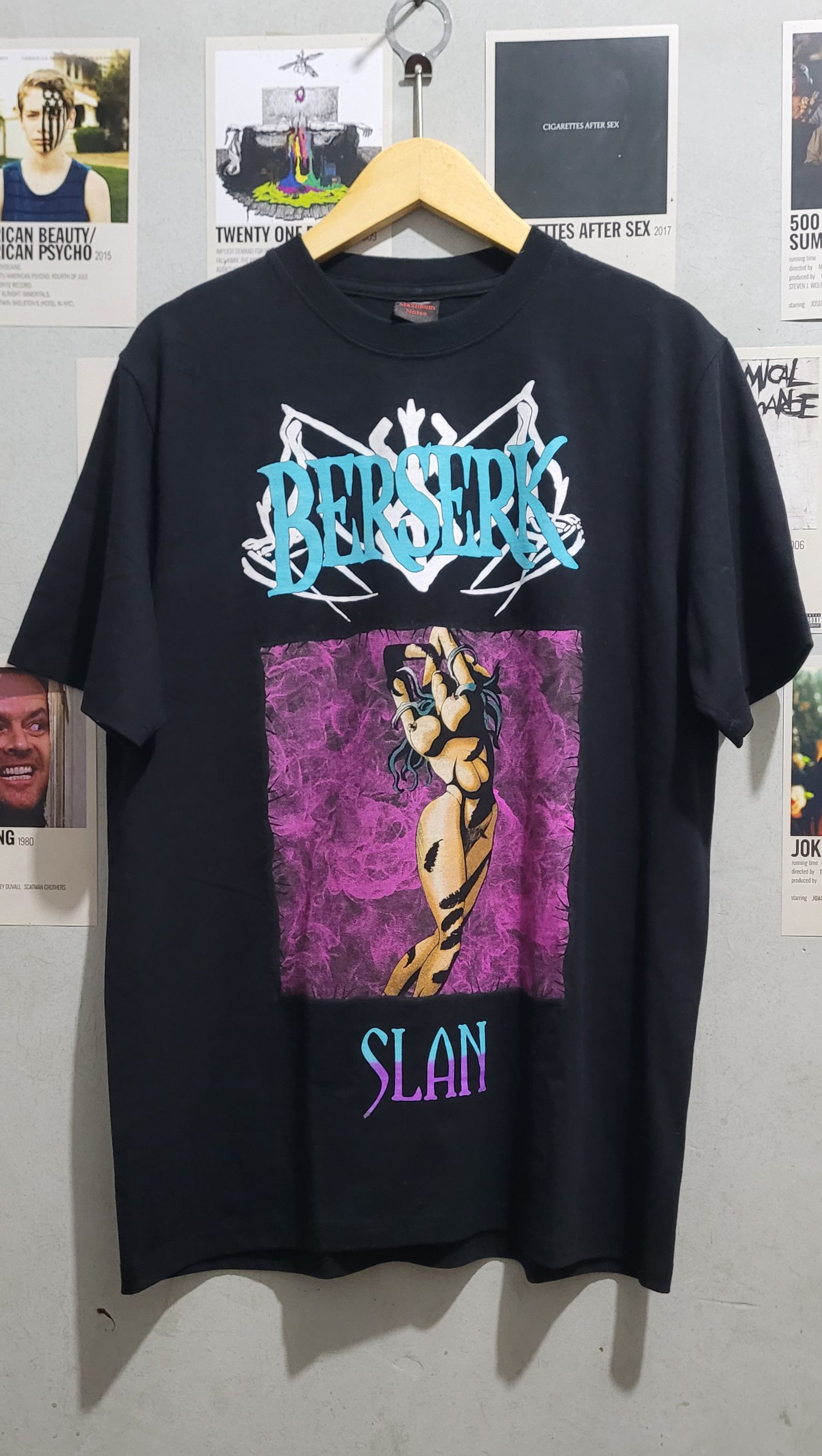 Anime Rare Berserk The Goddes Of Flames Slan Size US L / EU 52-54 / 3 - 1 Thumbnail