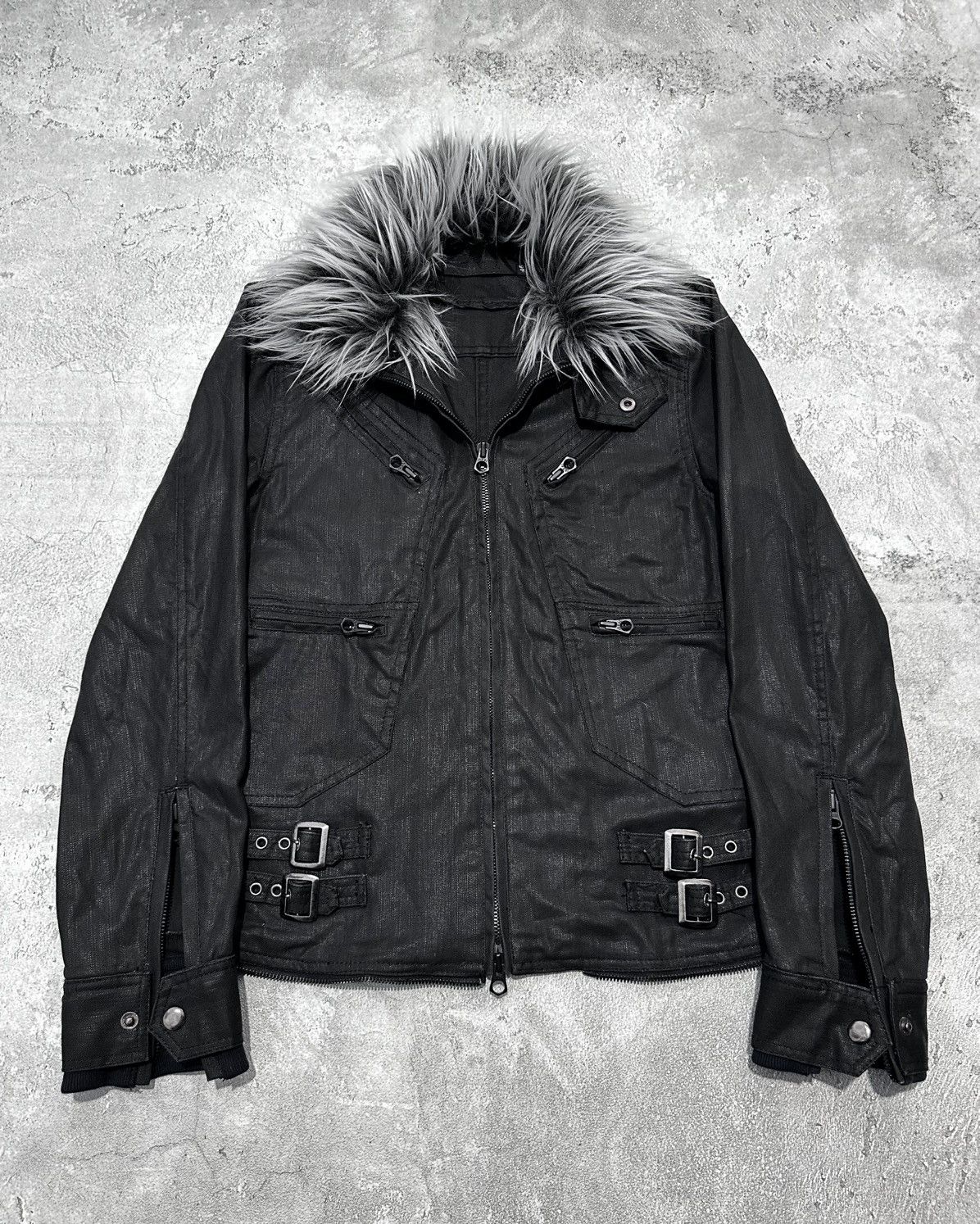 MIDAS - 00s midas fur puffer jacket gimmickの通販 by n 即