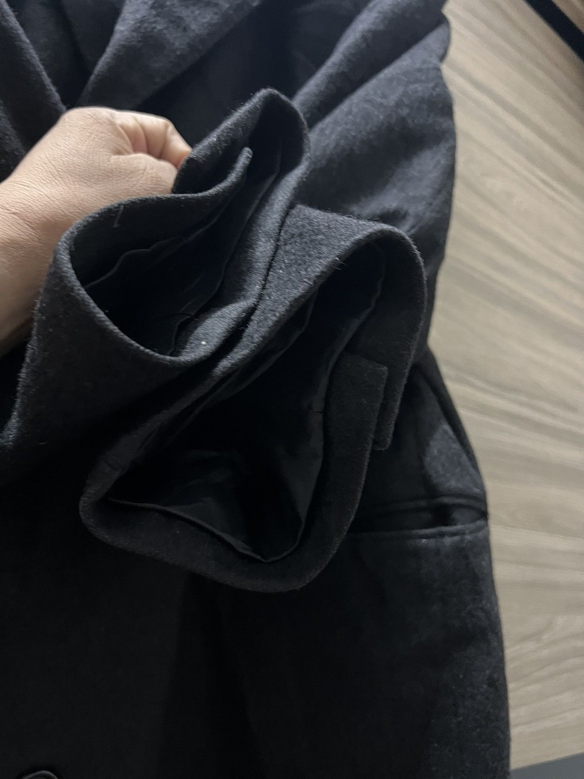 Yves Saint Laurent Yves Saint Laurent long coat dark Wool cashmere fabric. Size US XL / EU 56 / 4 - 7 Thumbnail