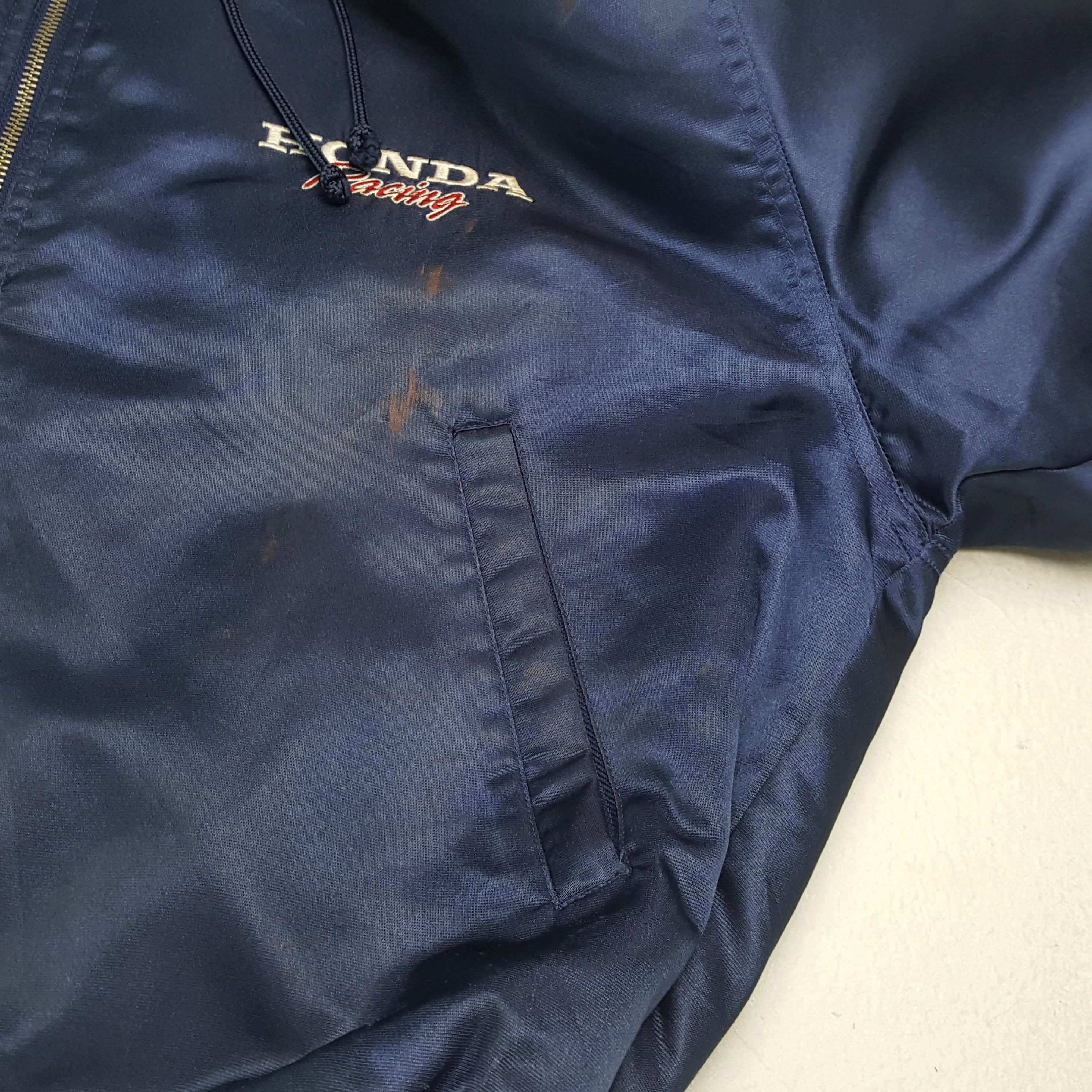 Honda × Vintage HONDA RACING Japanese Motorsports Hoodies Jacket Size US XL / EU 56 / 4 - 8 Thumbnail
