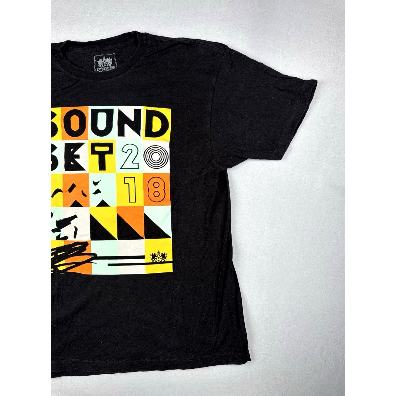 Vintage Rhymesayers Soundset 2018 Hip Hop Festival Rap T Shirt XL Mens Size US XL / EU 56 / 4 - 4 Thumbnail