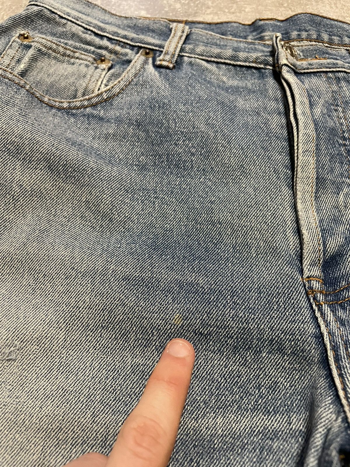 Levi's × Levi's Vintage Clothing × Vintage Vintage Levis Blue Denim Jeans Shorts Size 30 Size US 30 / EU 46 - 7 Thumbnail