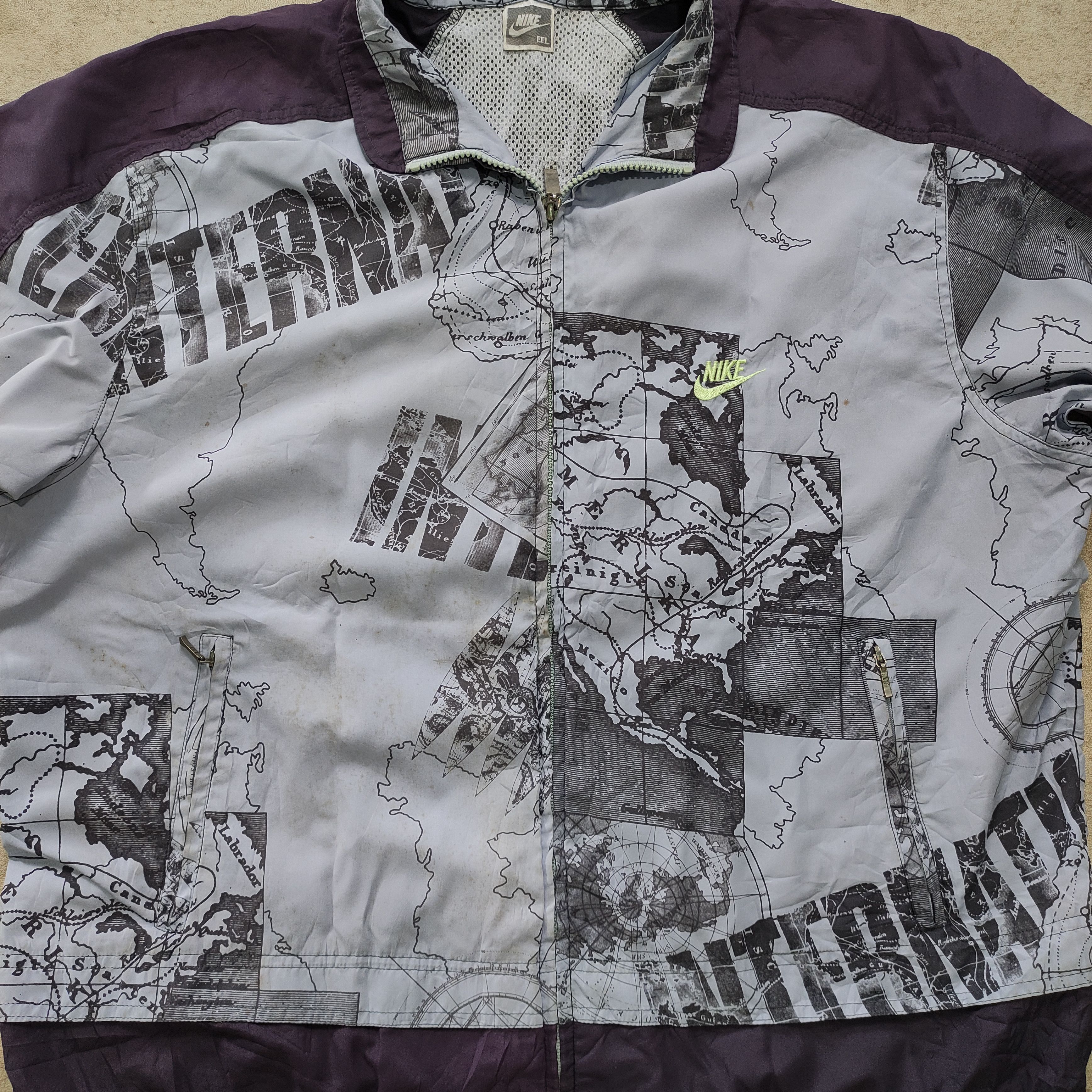Nike Vintage Nike International Jacket 1990s Size US L / EU 52-54 / 3 - 7 Thumbnail