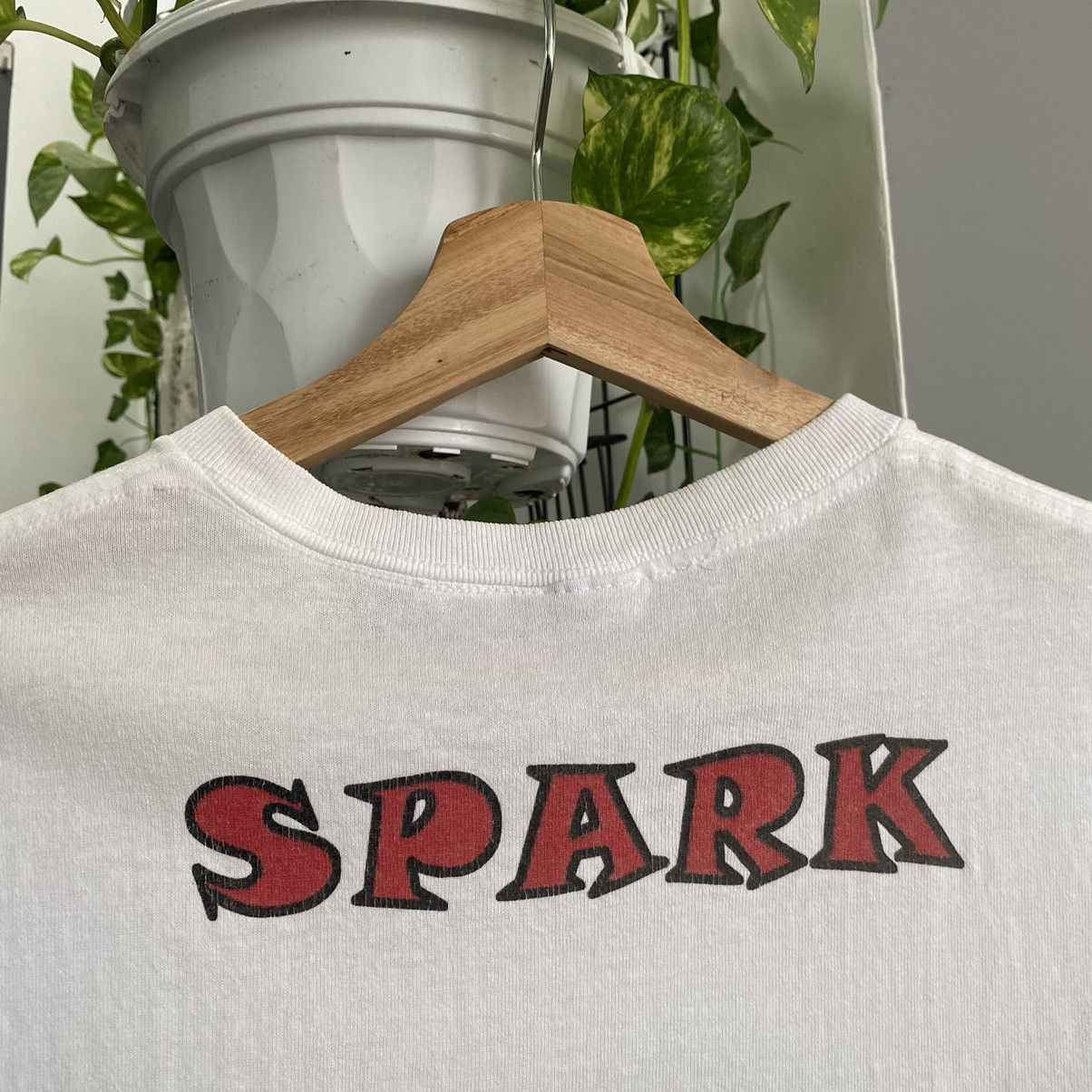 Vintage Y2K Spark Usa Hookups Porn Star SkateTee