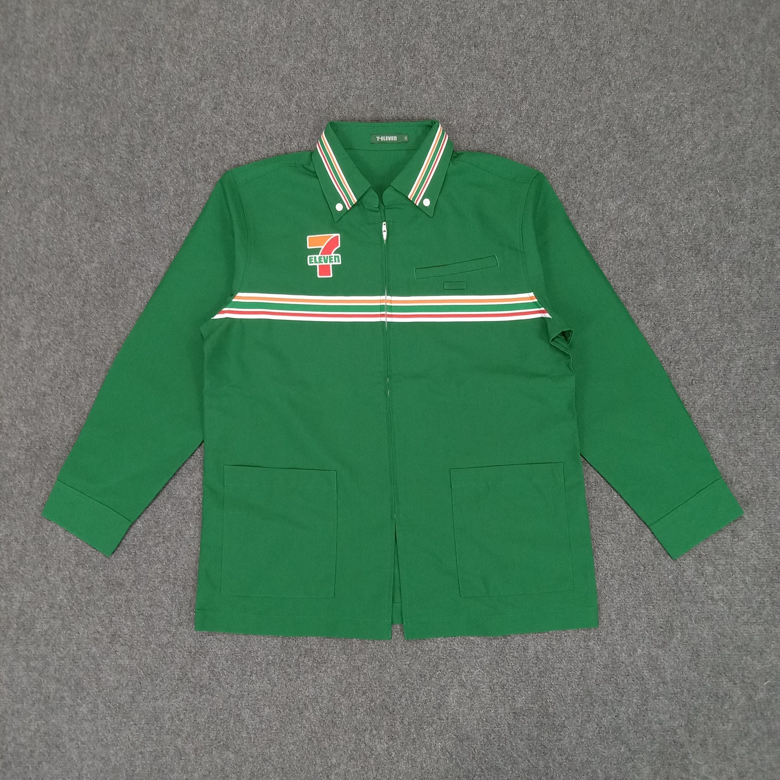 Japanese Brand × Vintage 7 Eleven Japanese Brand Uniform Jacket Size US S / EU 44-46 / 1 - 3 Thumbnail