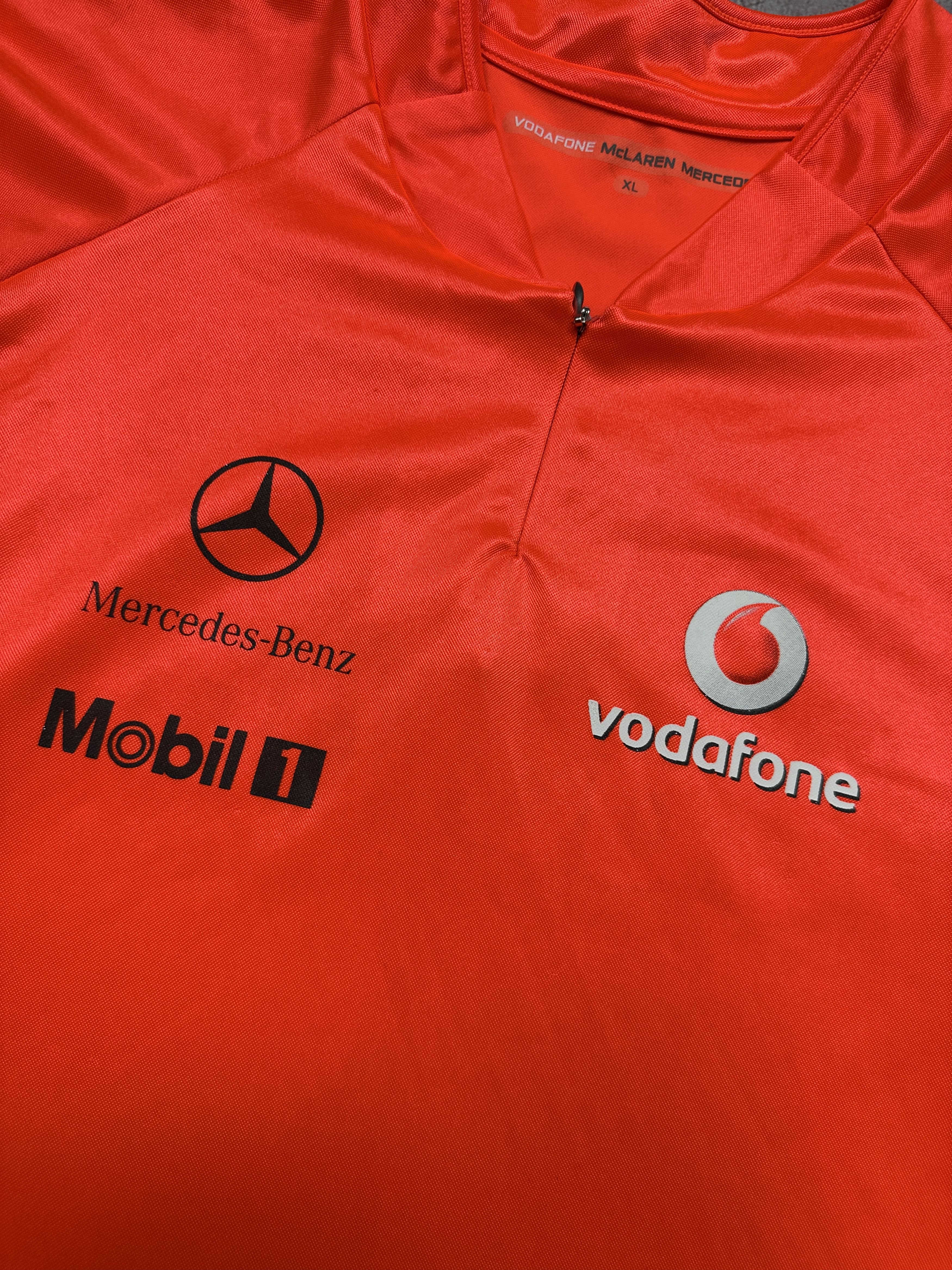 Mercedes-Benz Mercedes Benz Vodafone Racing Team Mens T-Shirt Size US XL / EU 56 / 4 - 3 Thumbnail