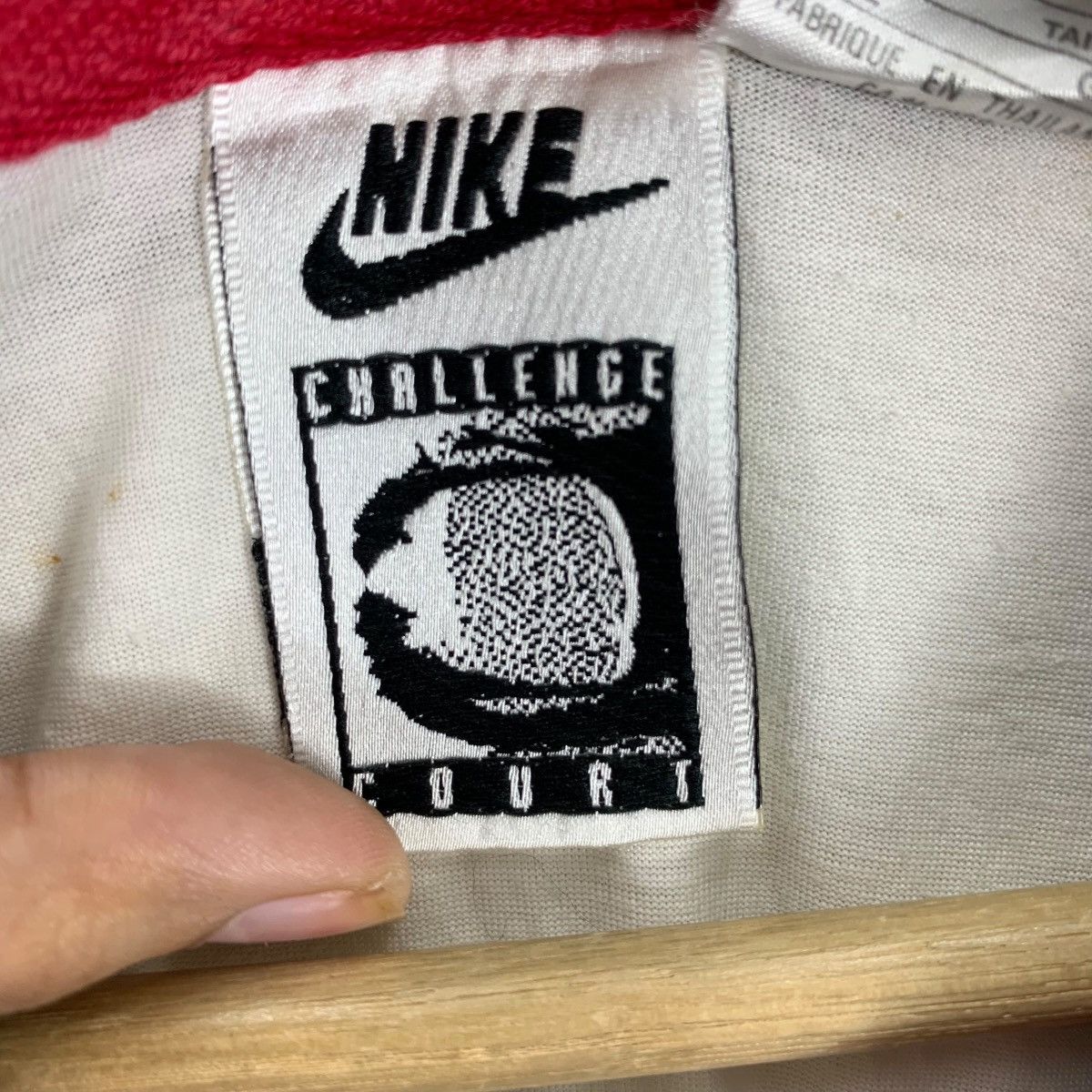 Nike Vintage NIKE CHALLENGE COURT Andre Agassi Tee Shirt Top Size US M / EU 48-50 / 2 - 9 Thumbnail