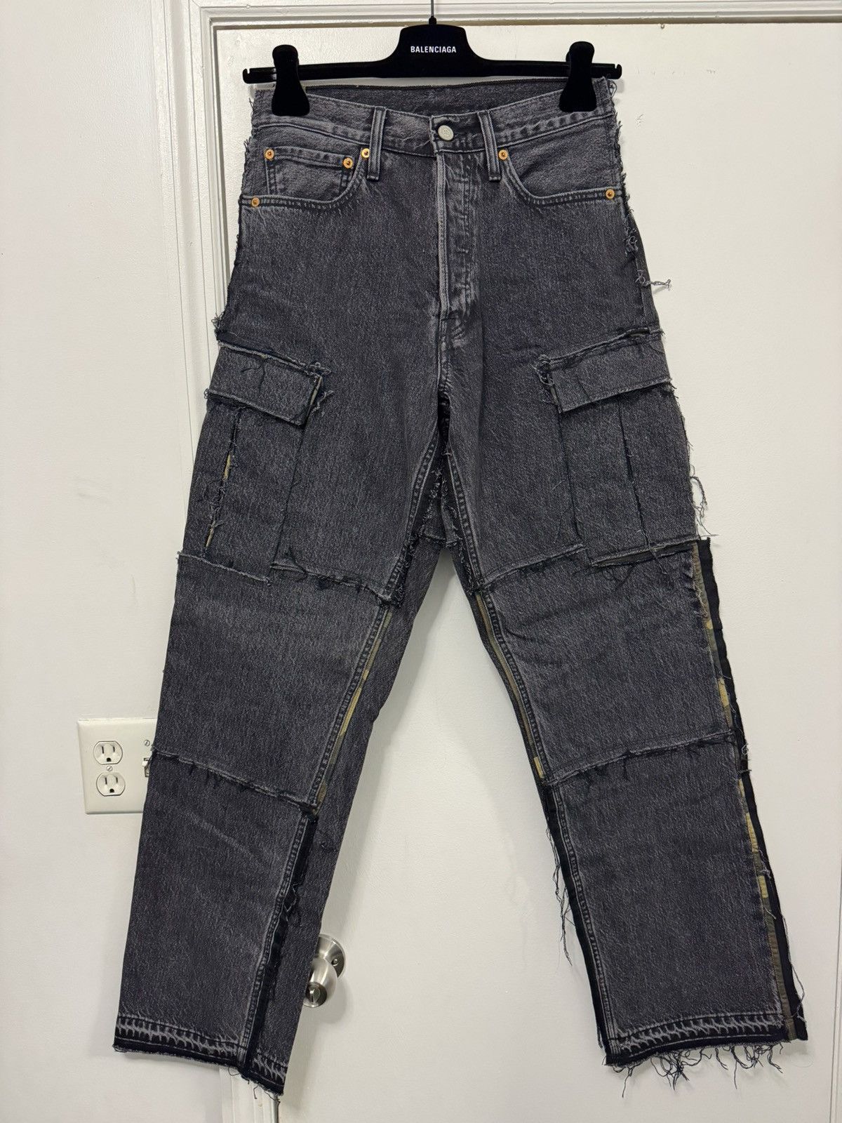 Levi's × Vetements Vetements Levi's Reworked Zip Denim jeans