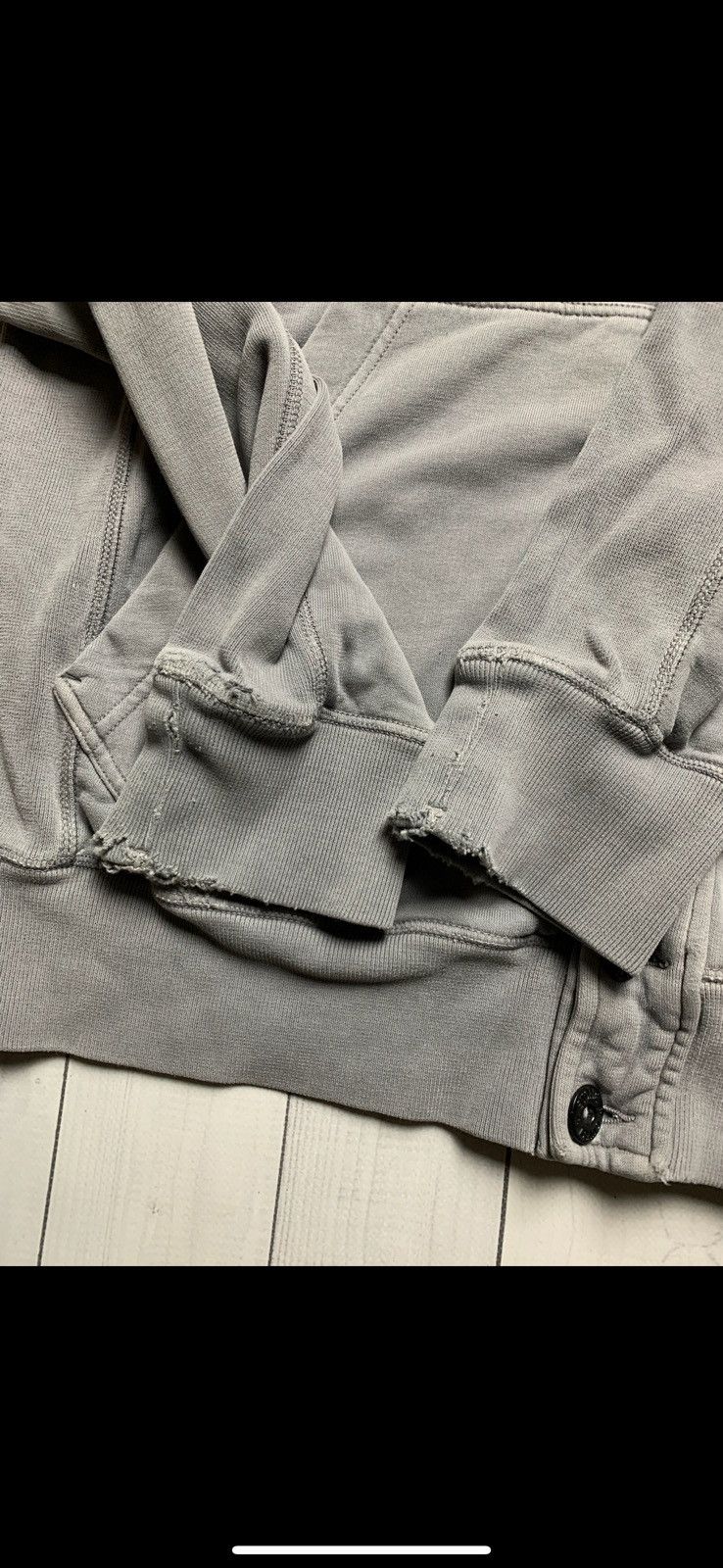 Stone Island × Vintage Vintage Stone island cardigan washed distressed size XXL Size US XXL / EU 58 / 5 - 6 Thumbnail