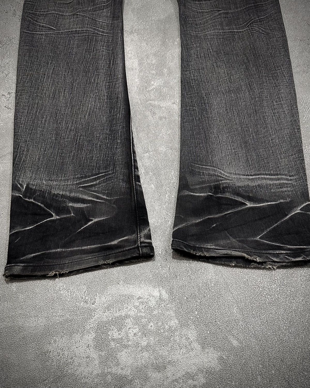 Schlussel Schlussel Black Washed Denim Jeans Size US 28 / EU 44 - 9 Thumbnail