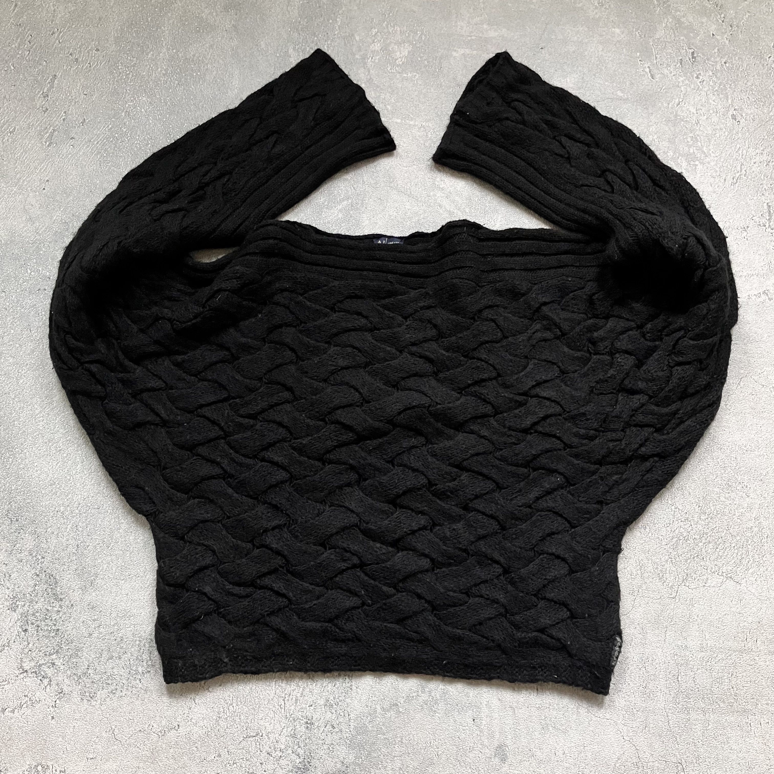 Emporio Armani Armani Jeans vintage cropped seamless knitted sweaters Size US M / EU 48-50 / 2 - 4 Thumbnail