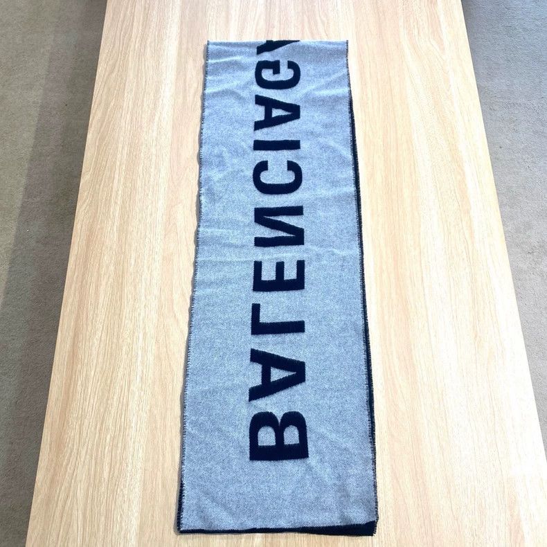 Balenciaga Balenciaga Large logo scarf 2505-Nextarrow Size ONE SIZE - 3 Thumbnail