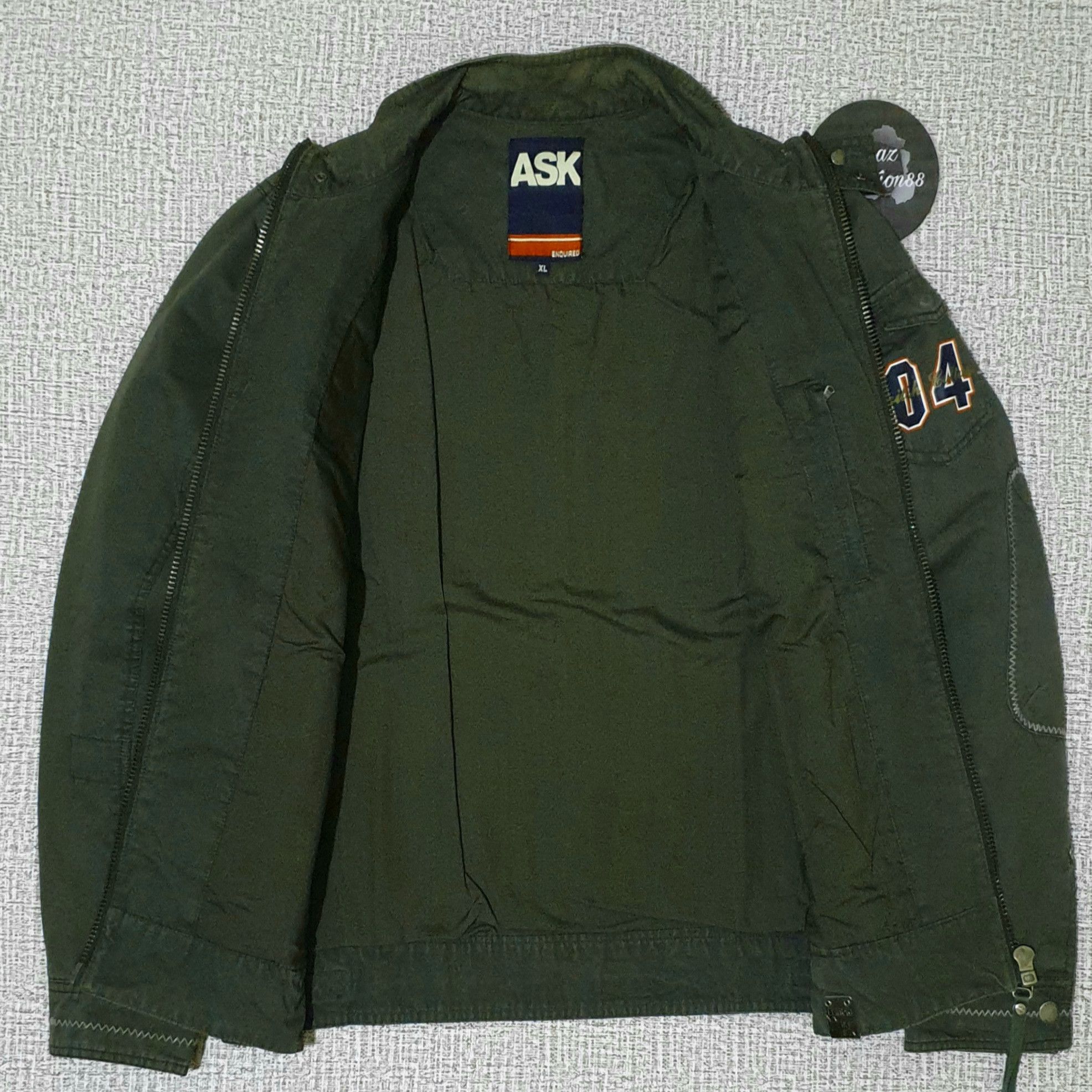 Other ASK ENQUIRED Japanese Brand Jacket Size US XL / EU 56 / 4 - 5 Thumbnail