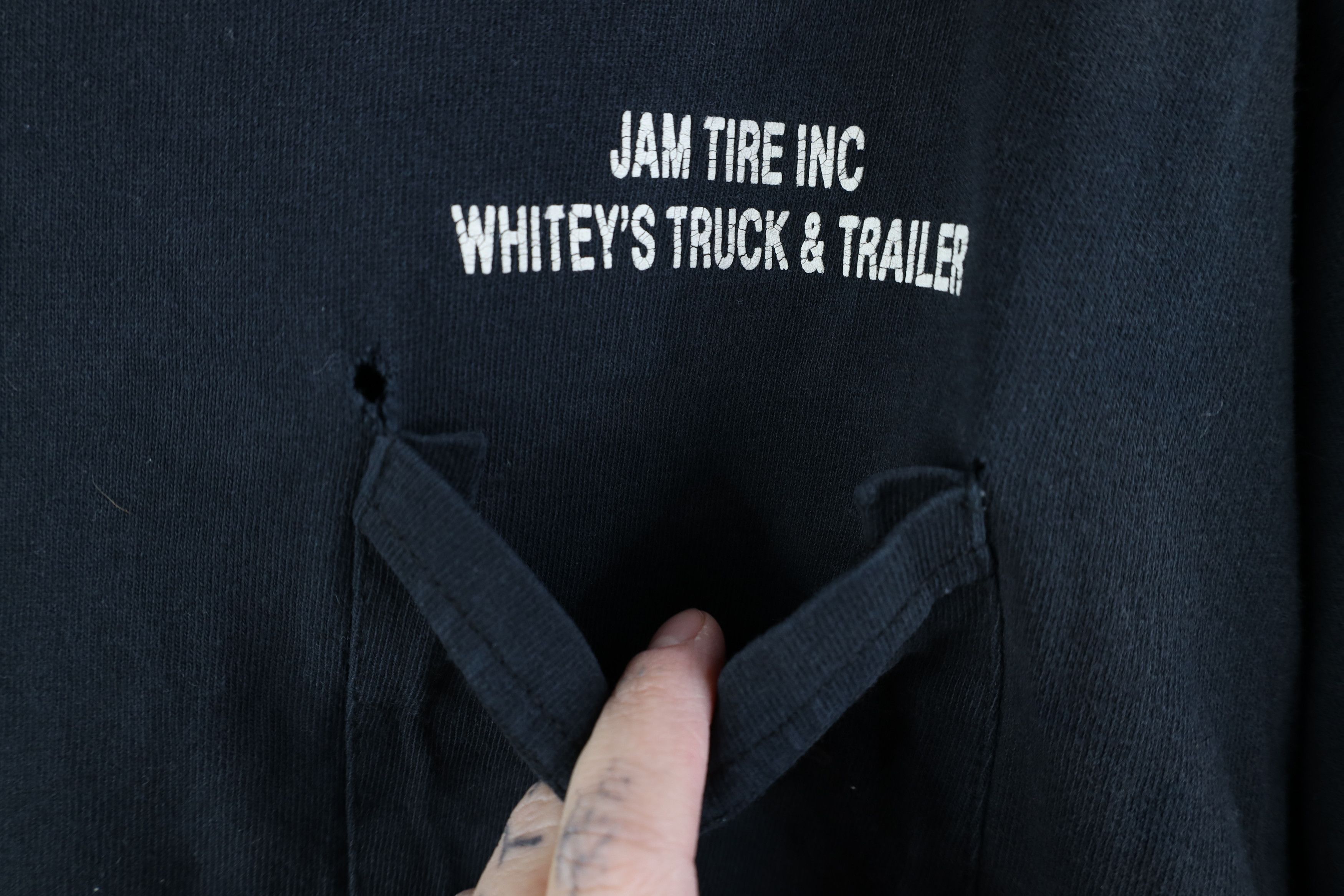 Vintage Vintage 90s Y2K Streetwear Whiteys Truck Trailer T-Shirt Size US L / EU 52-54 / 3 - 5 Thumbnail