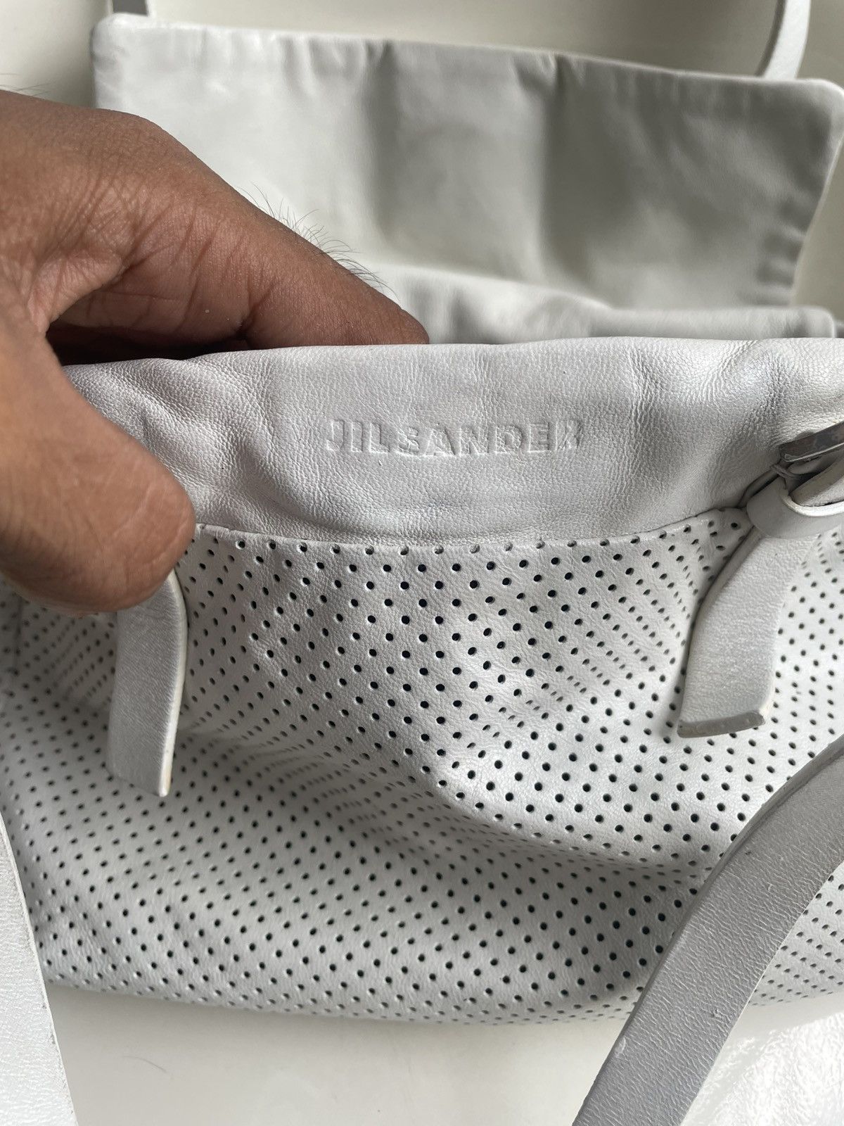 Jil Sander Jil Sander Leather Mini Shoulder Bag Size ONE SIZE - 4 Thumbnail