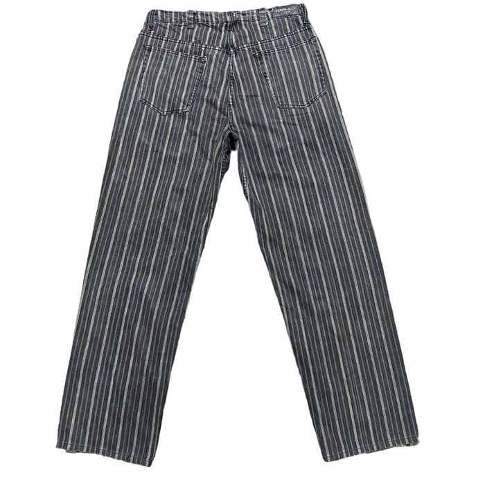 Vintage Vintage Gramicci Denim Striped Baggy Jeans | Grailed