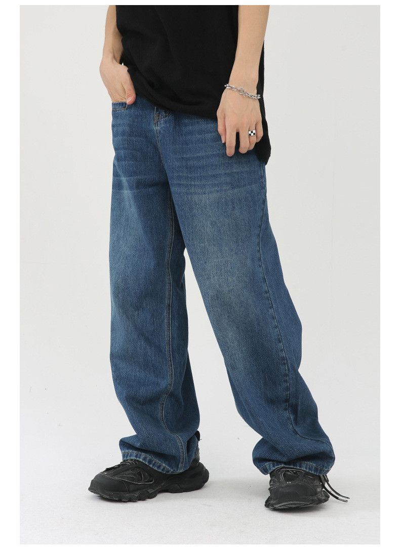 Japanese Brand Retro pocket design straight jeans Japanese loose Size US 32 / EU 48 - 4 Thumbnail