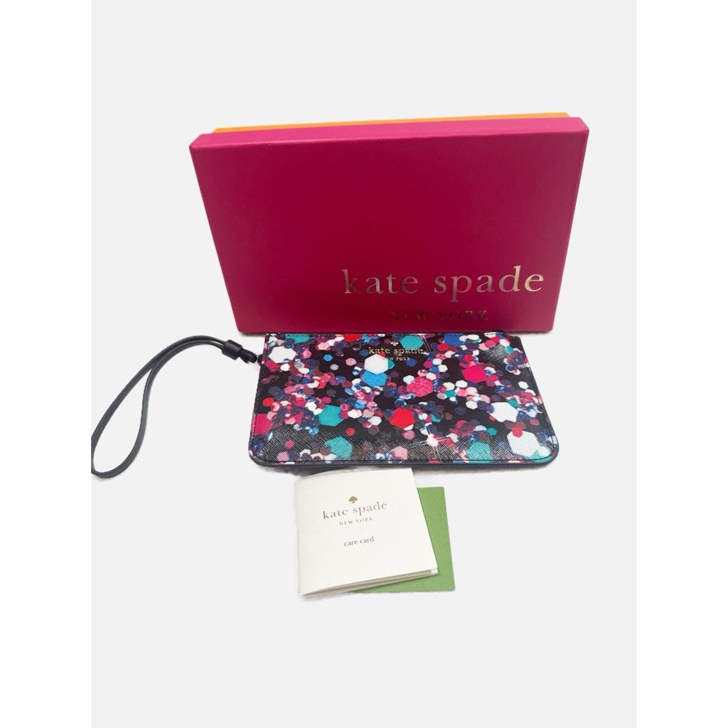 Kate Spade Kate Spade NWB Confetti Dot Wristlet with Box & Cards Size ONE SIZE - 1 Thumbnail