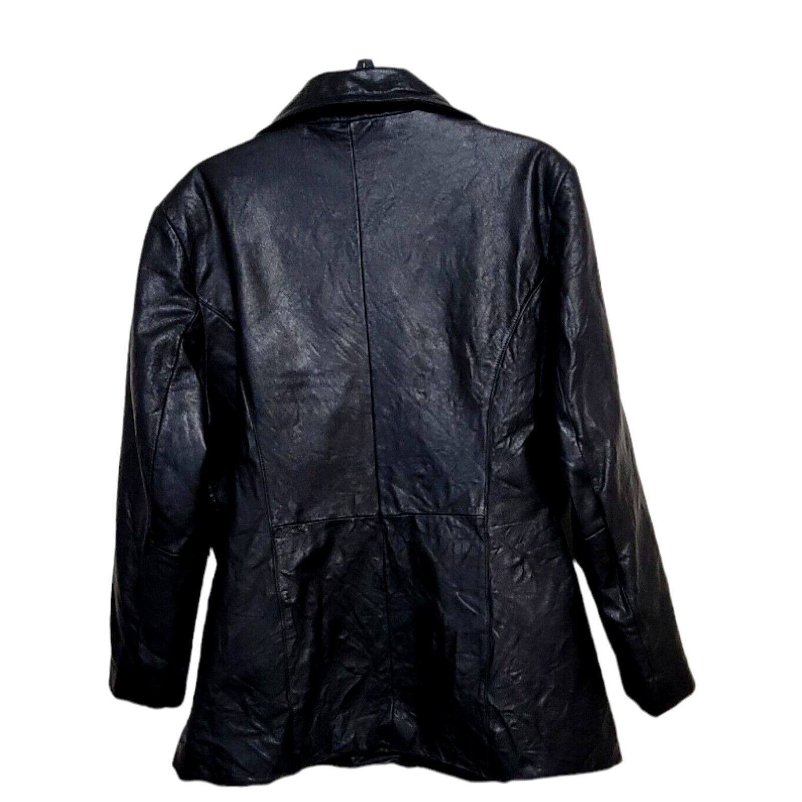 Wilsons Leather Wilsons Maxima Leather Button Motorcycle Women Jacket Sz XL Size XL / US 12-14 / IT 48-50 - 2 Thumbnail