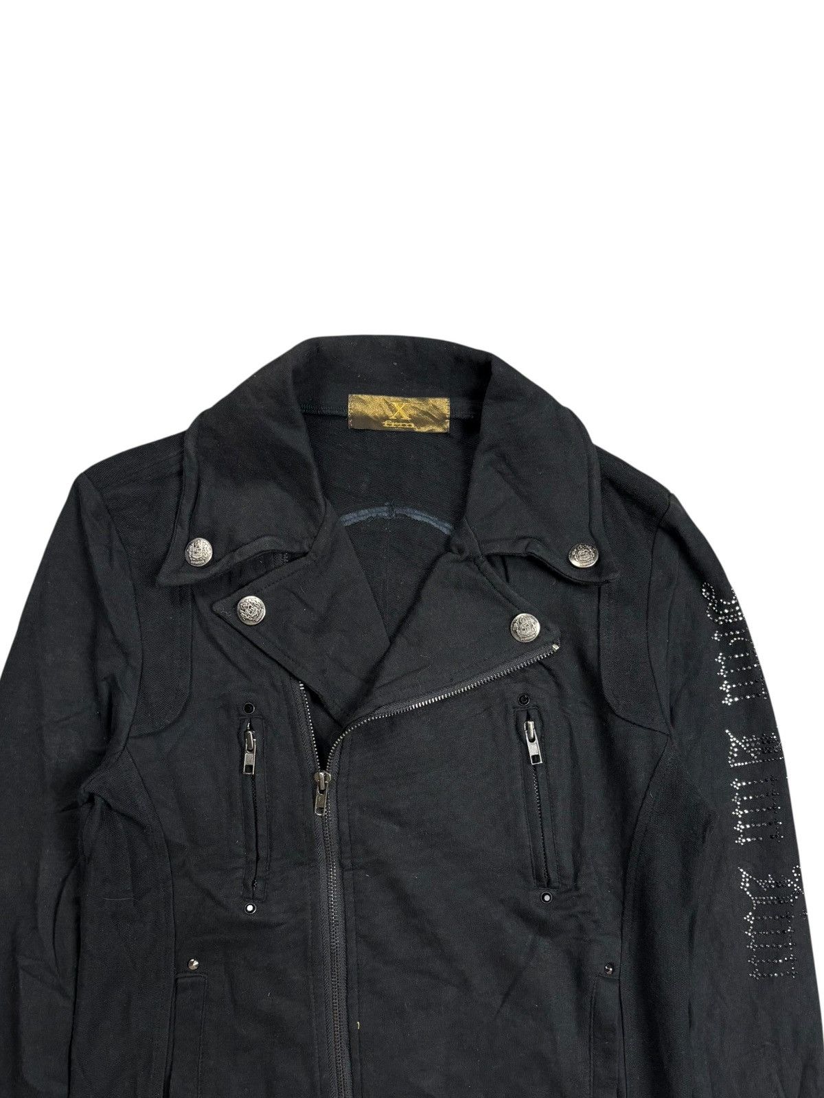 JACKROSE 2000s XFRM - Vkei Style Skull Transform Rider Jacket Size US M / EU 48-50 / 2 - 5 Thumbnail